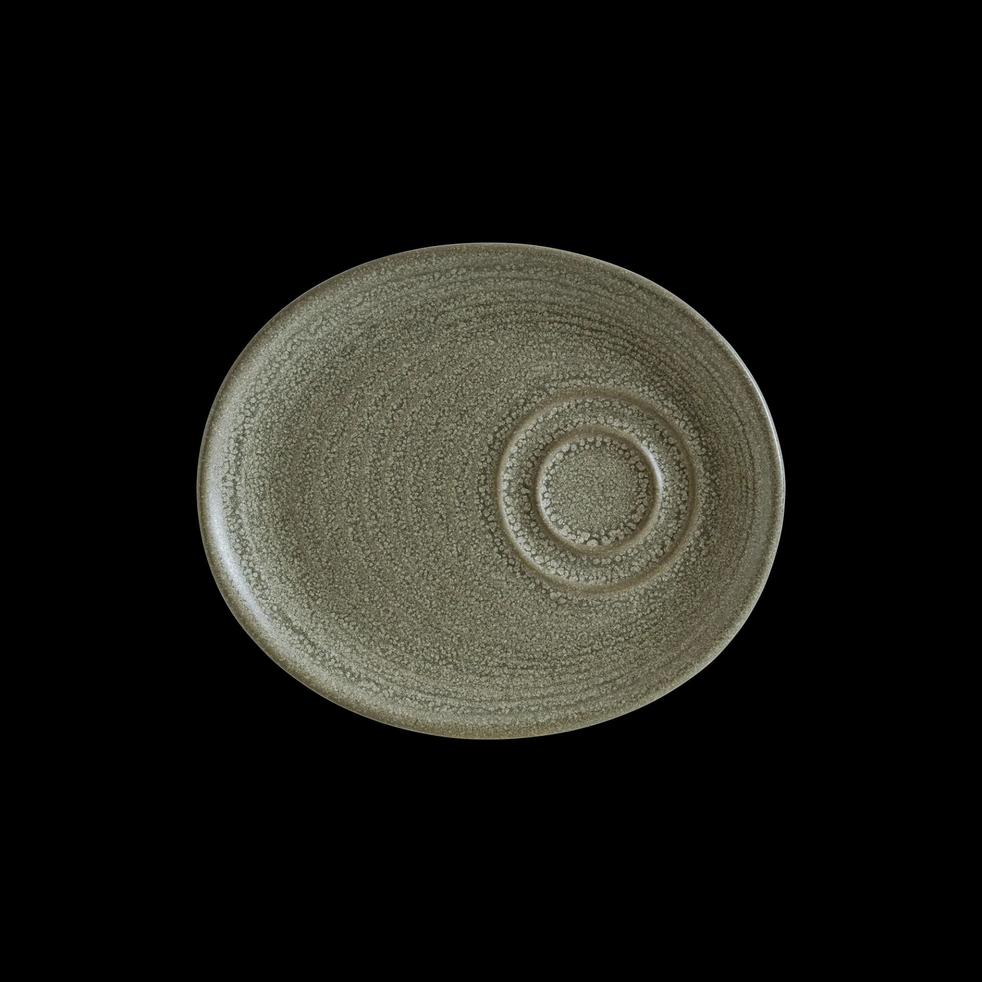 Adelfa Ripple Serving Plate 20*17 cm