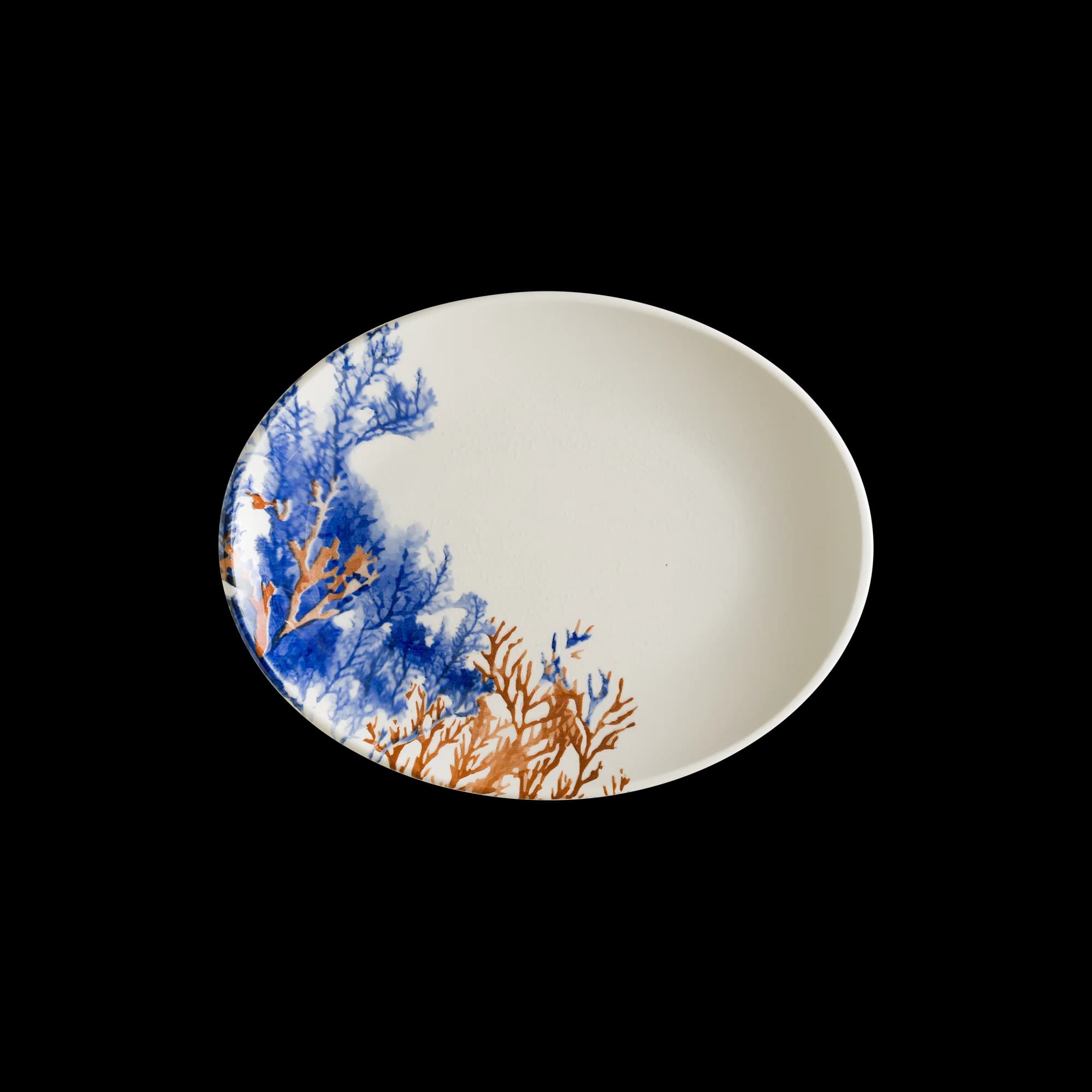 Aquelis 2 Moove Oval Plate 20*15,6 cm