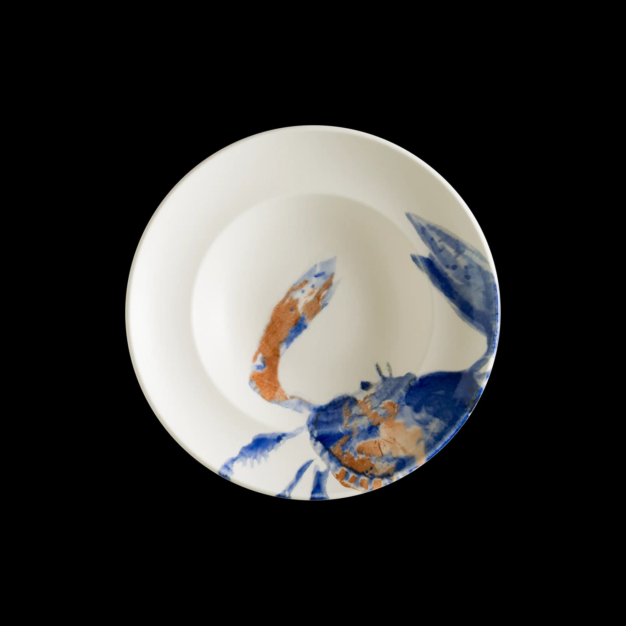 Aquelis Crab Gourmet Deep Plate 27 cm 450 cc