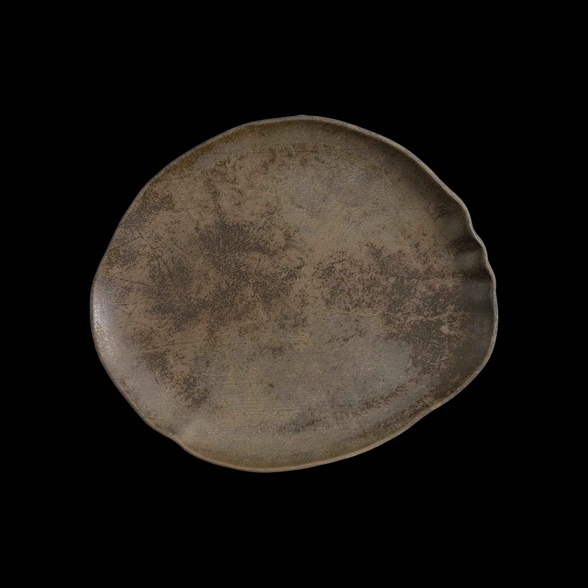 Bazalith Tone Oval Plate 15 cm