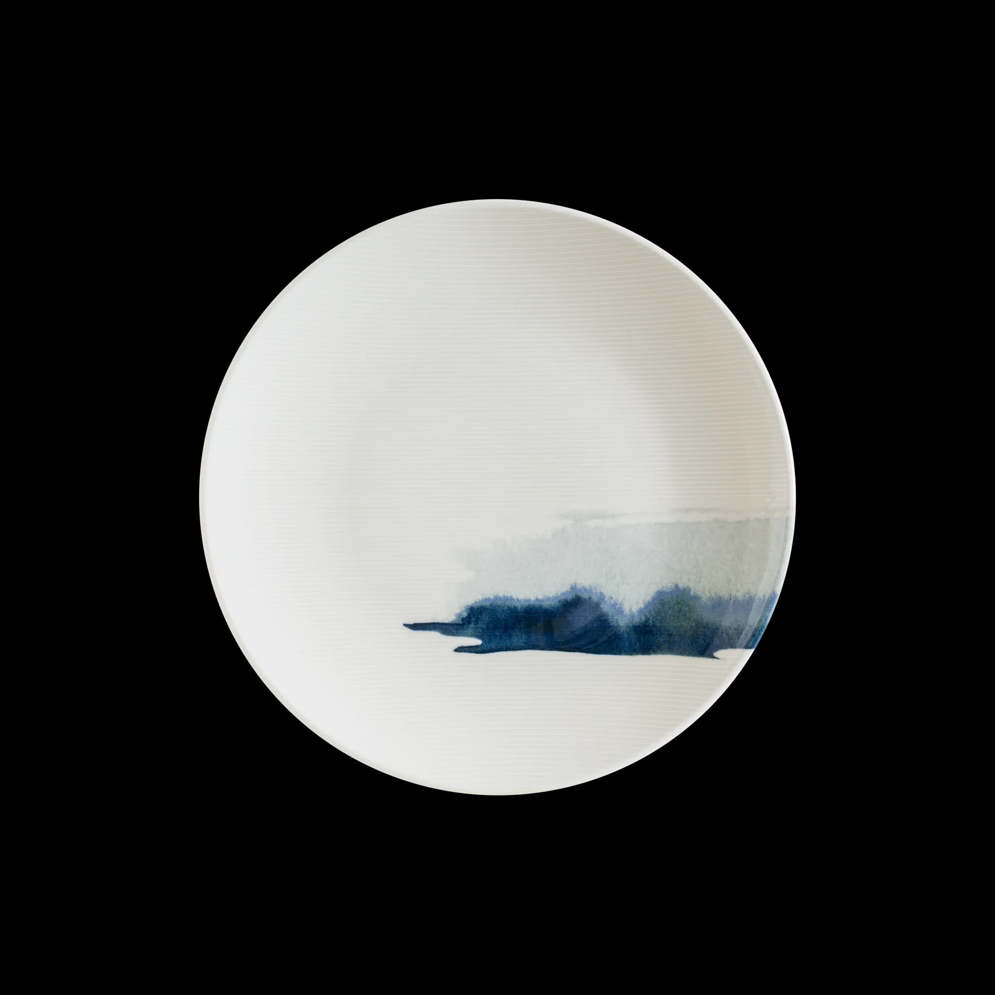 Blue Wave Gourmet Flat Plate 17 cm