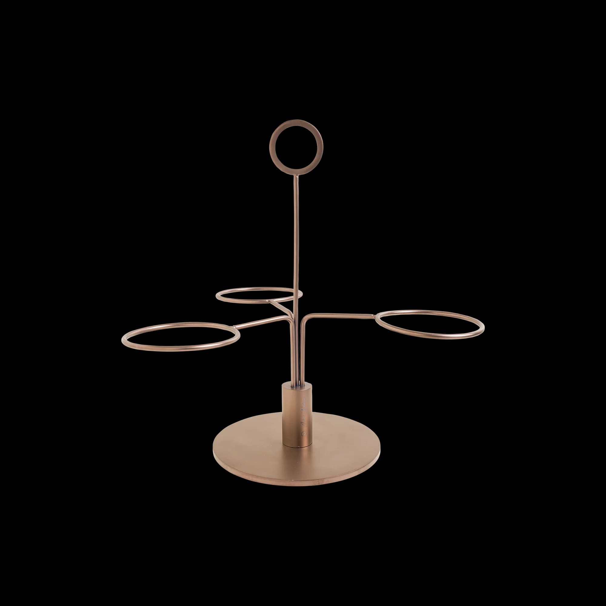 Clair Matte Bronz 3 Tier Serving Stand