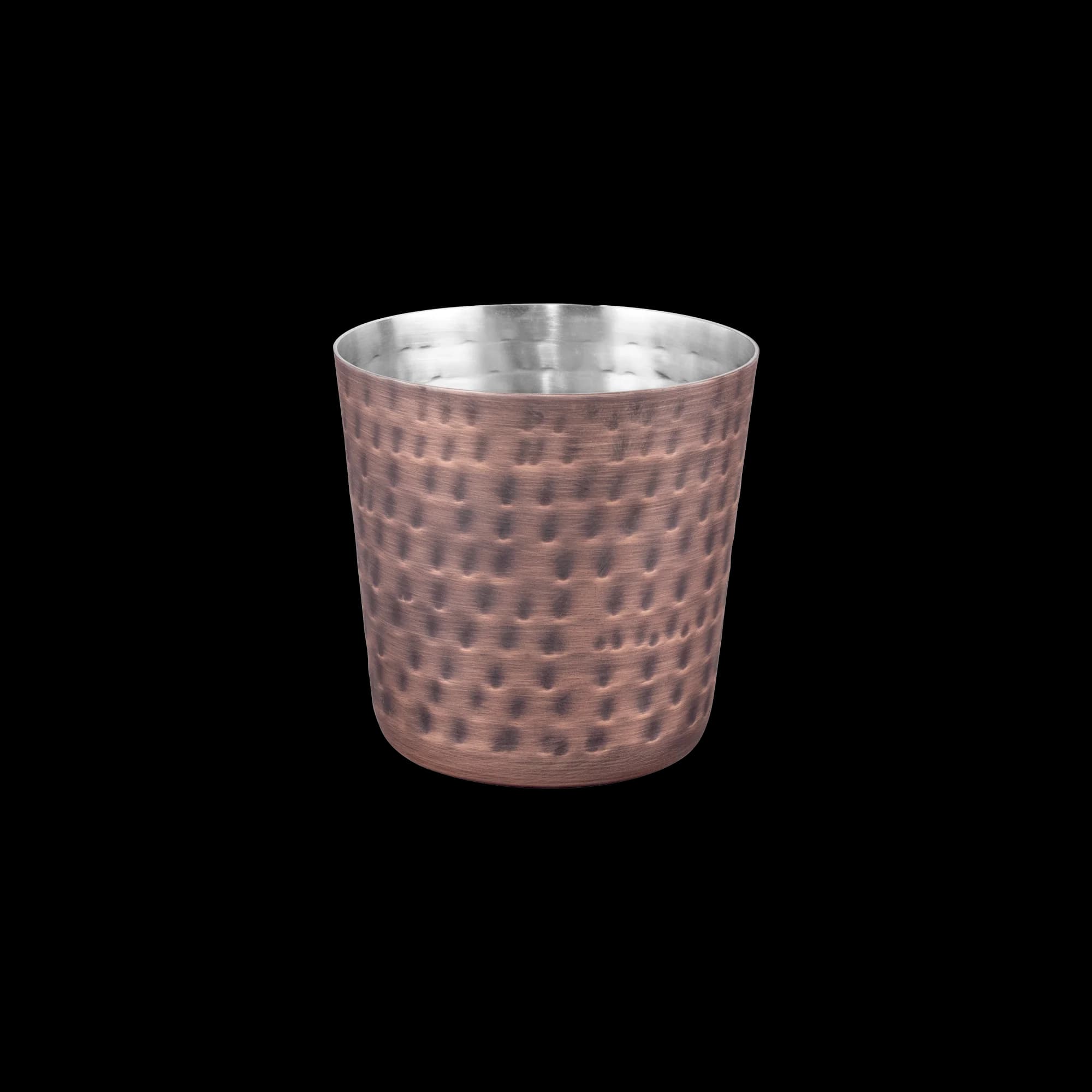Copper Chip Cup French Fry Cup 8.5 x 8.5 cm -400 ml