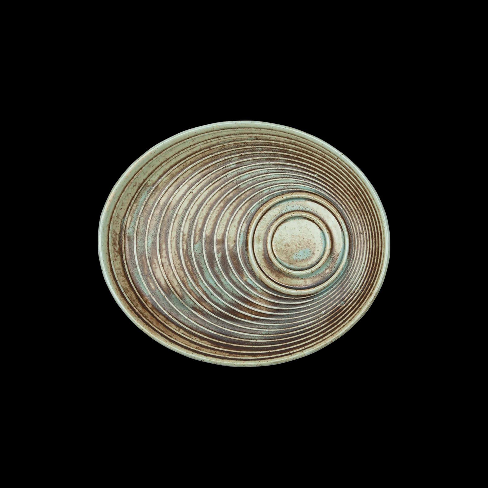 Coral Serving Plate 20*17 cm *