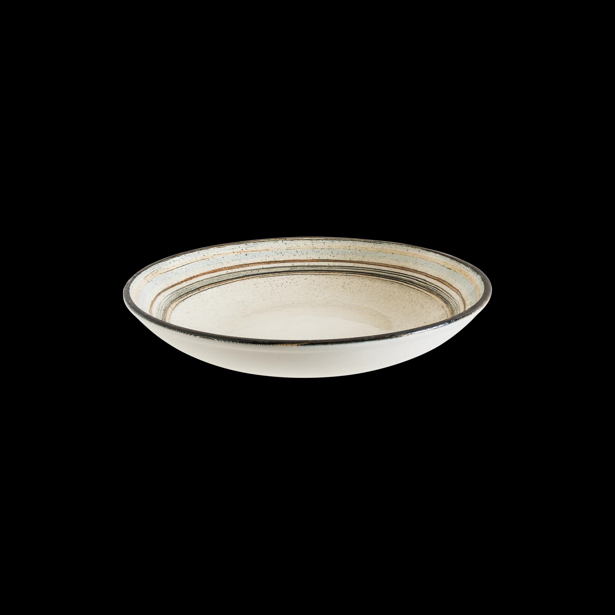 Cortado Spiral Bloom Deep Plate 23 cm 1000 cc