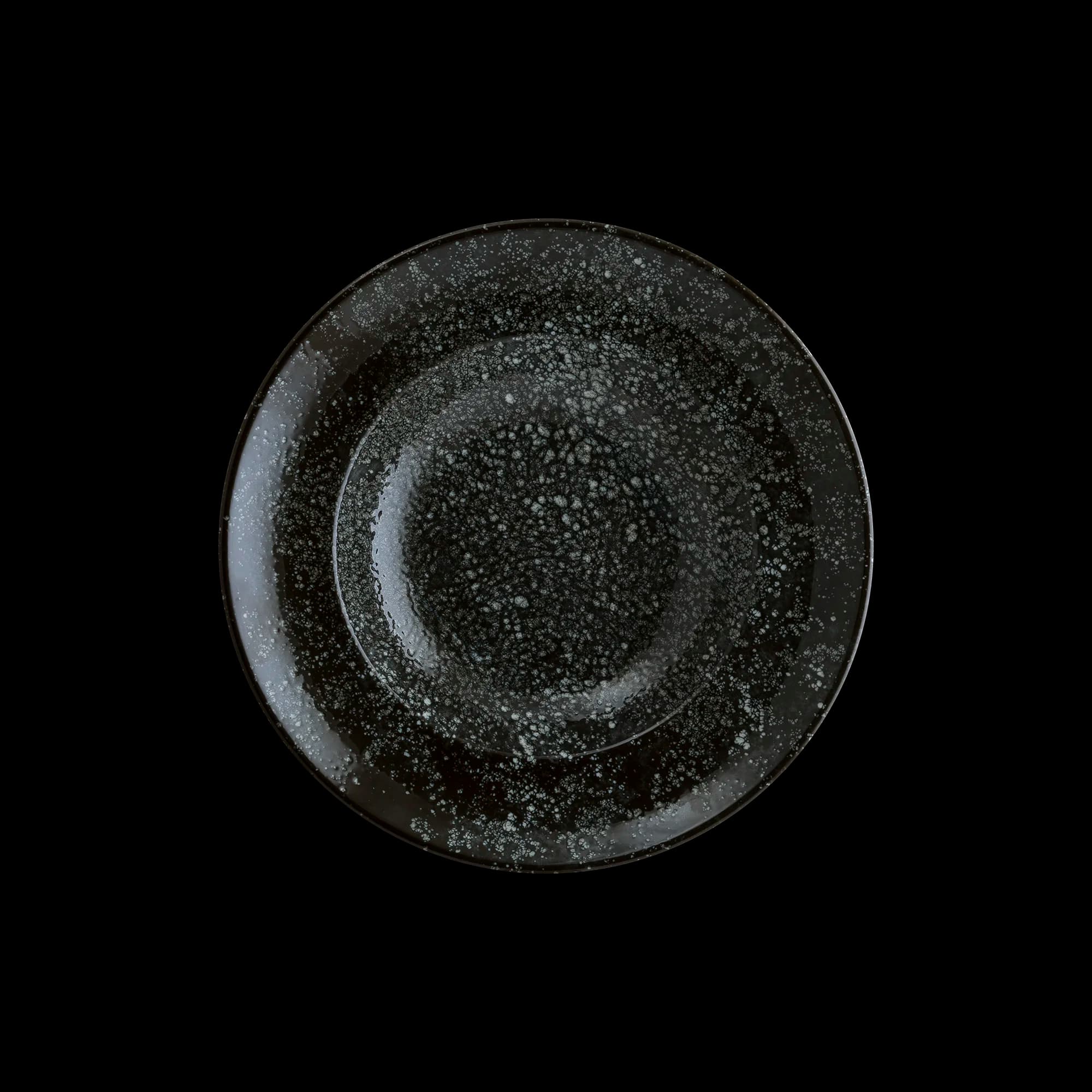 Cosmos Black Gourmet Deep Plate 24 cm 400 cc