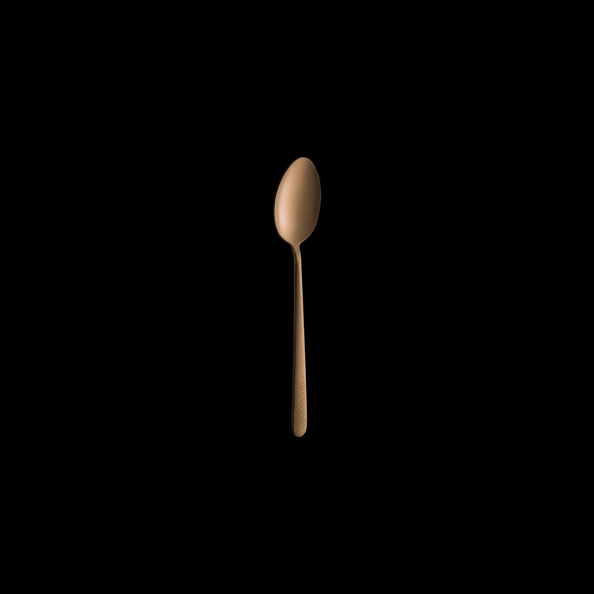 Illusion Mat Bronze Demitasse Spoon 11cm