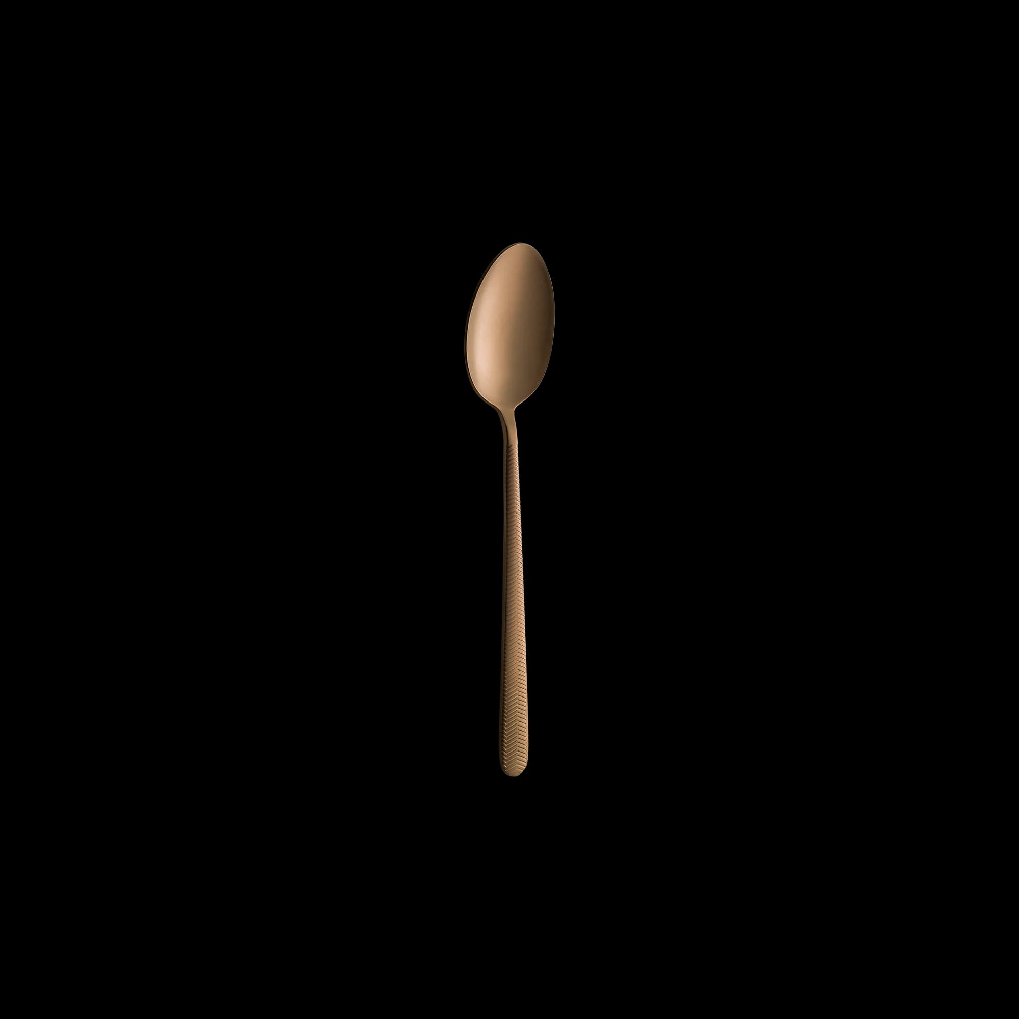 Illusion Mat Bronze Tea Spoon 13cm
