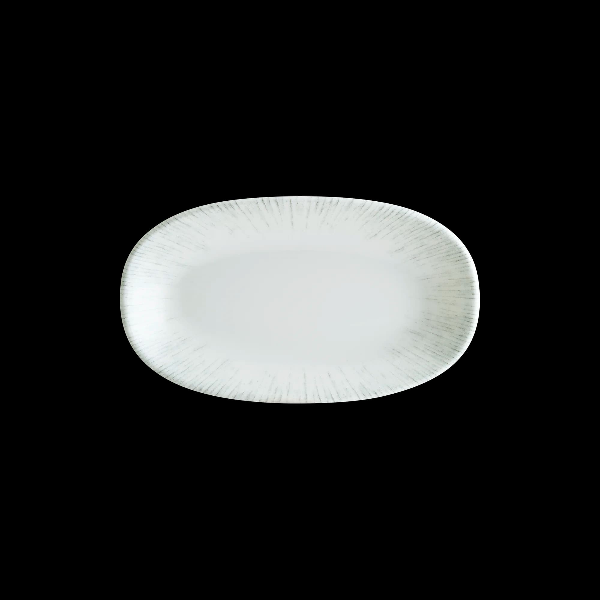 Iris Gourmet Oval Plate 15*8.5 cm  95 cc