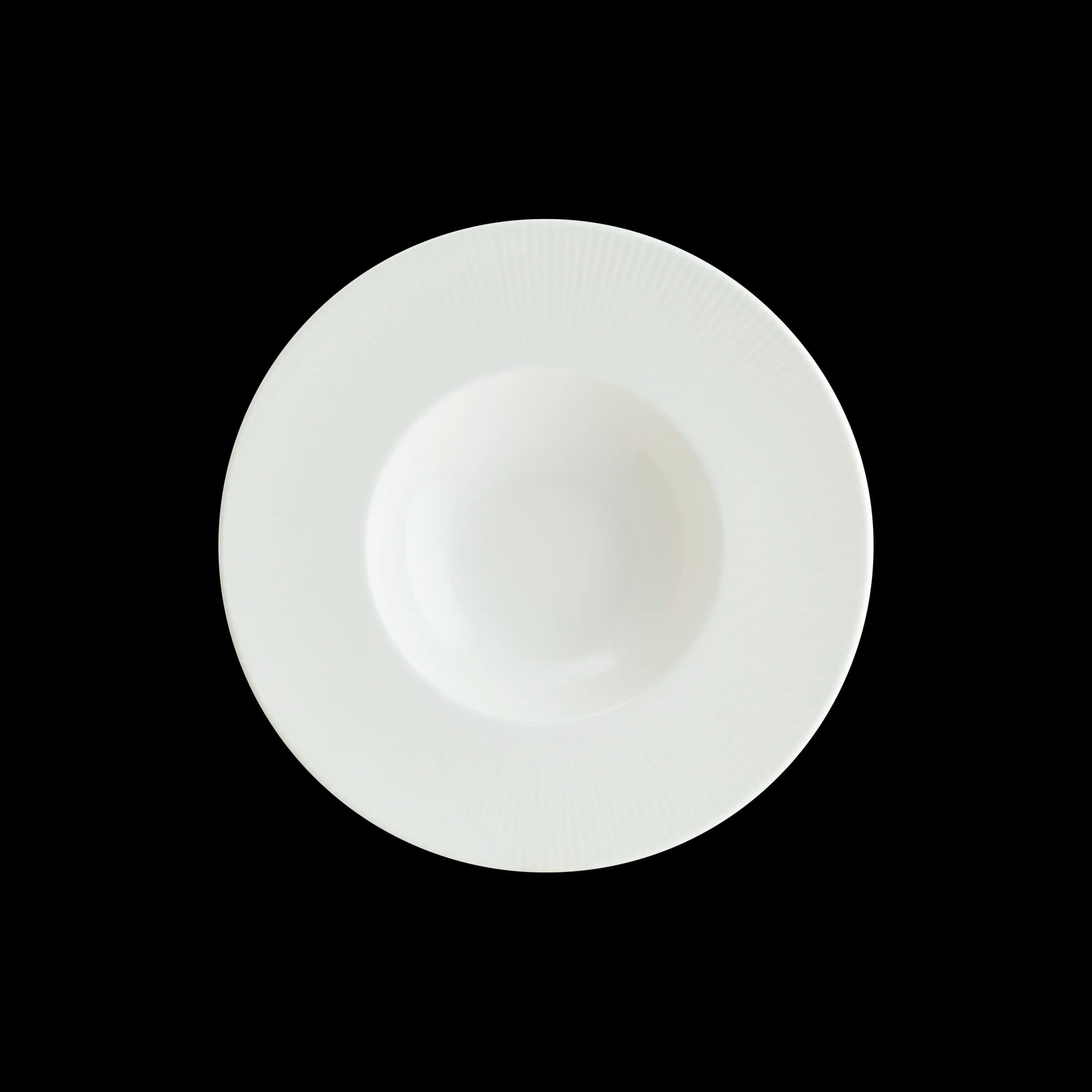 Iris White Banquet Deep Plate 28 cm 400 cc