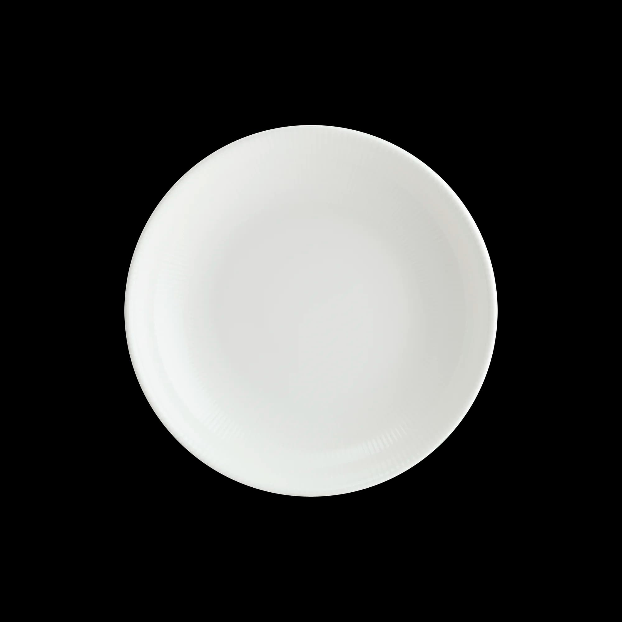 Iris White Gourmet Deep Plate 13 cm 220 cc