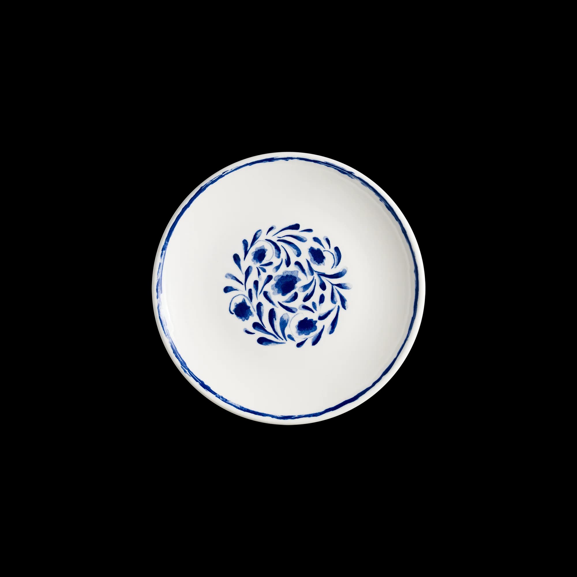 Lavis Blue Gourmet Flat Plate 19 cm