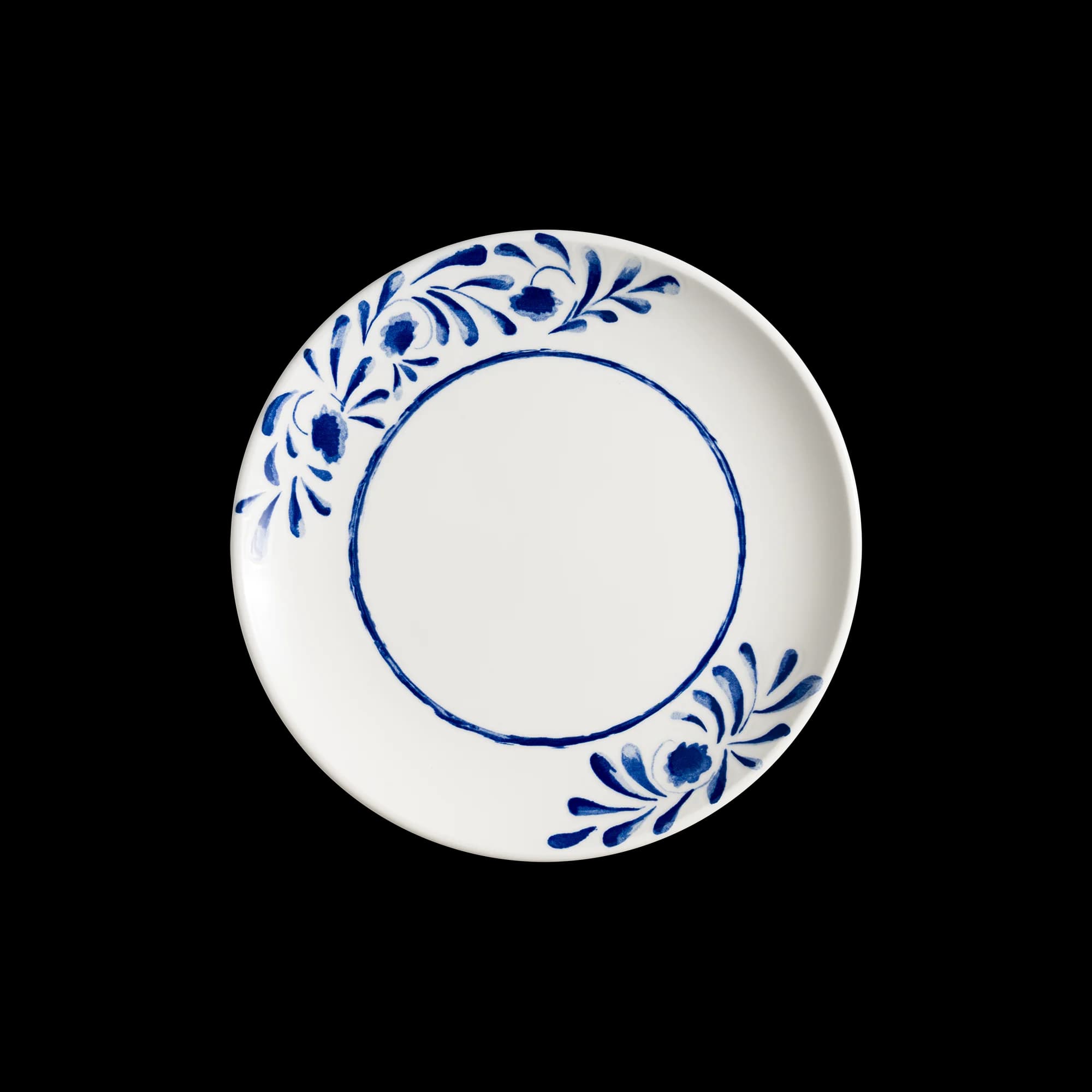Lavis Blue Gourmet Flat Plate 25 cm