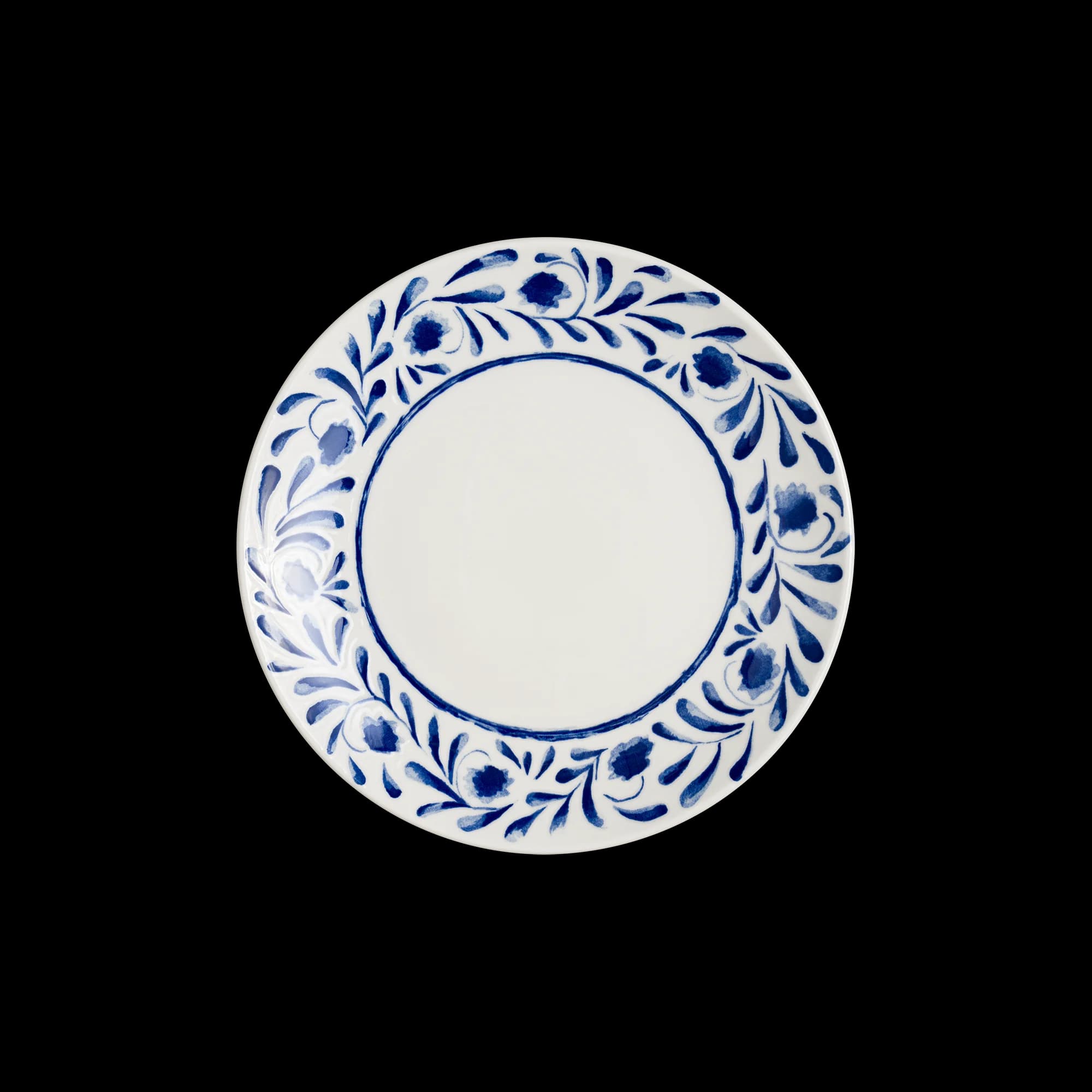 Lavis Blue Gourmet Flat Plate 27 cm