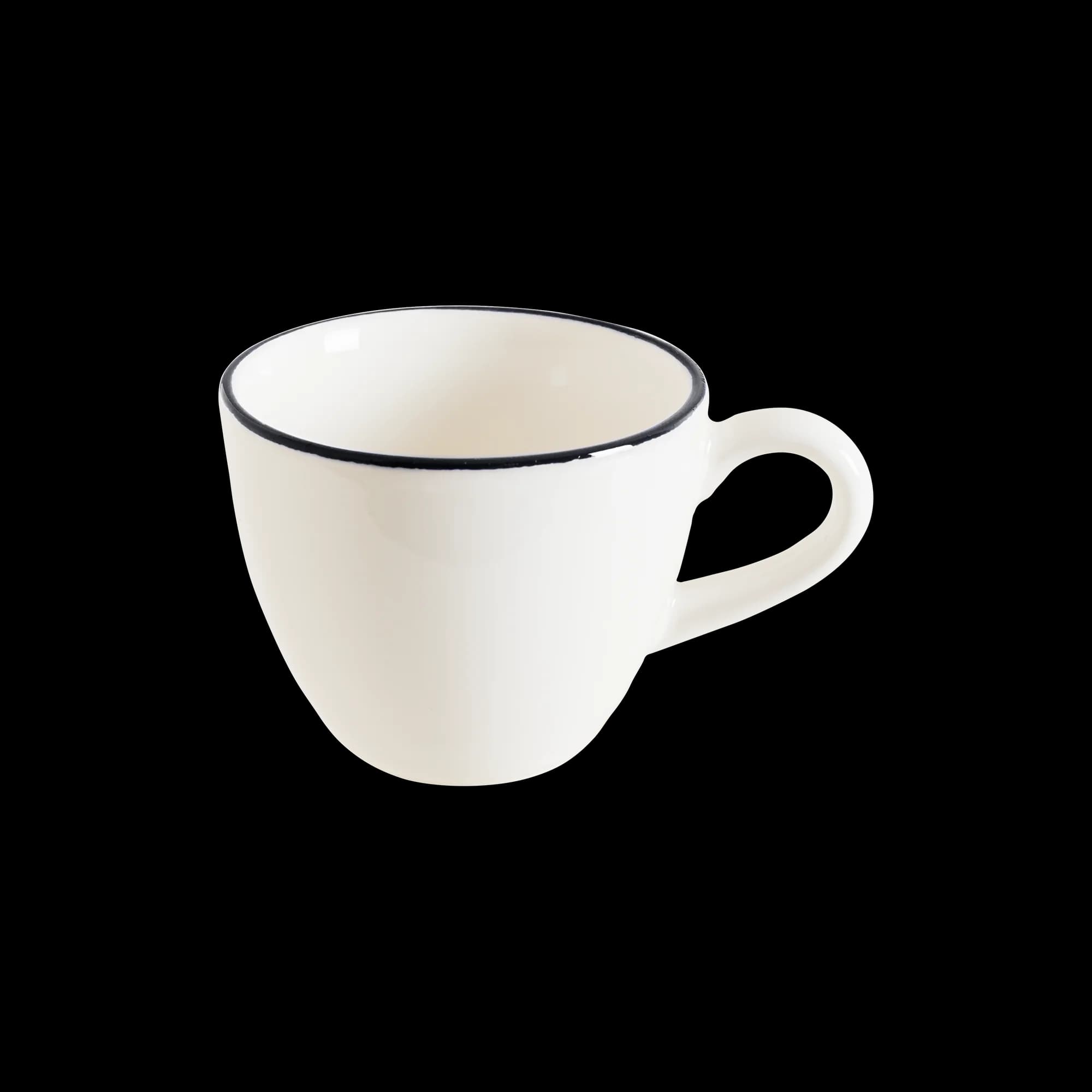 Linea Black Coffee Cup 80 cc