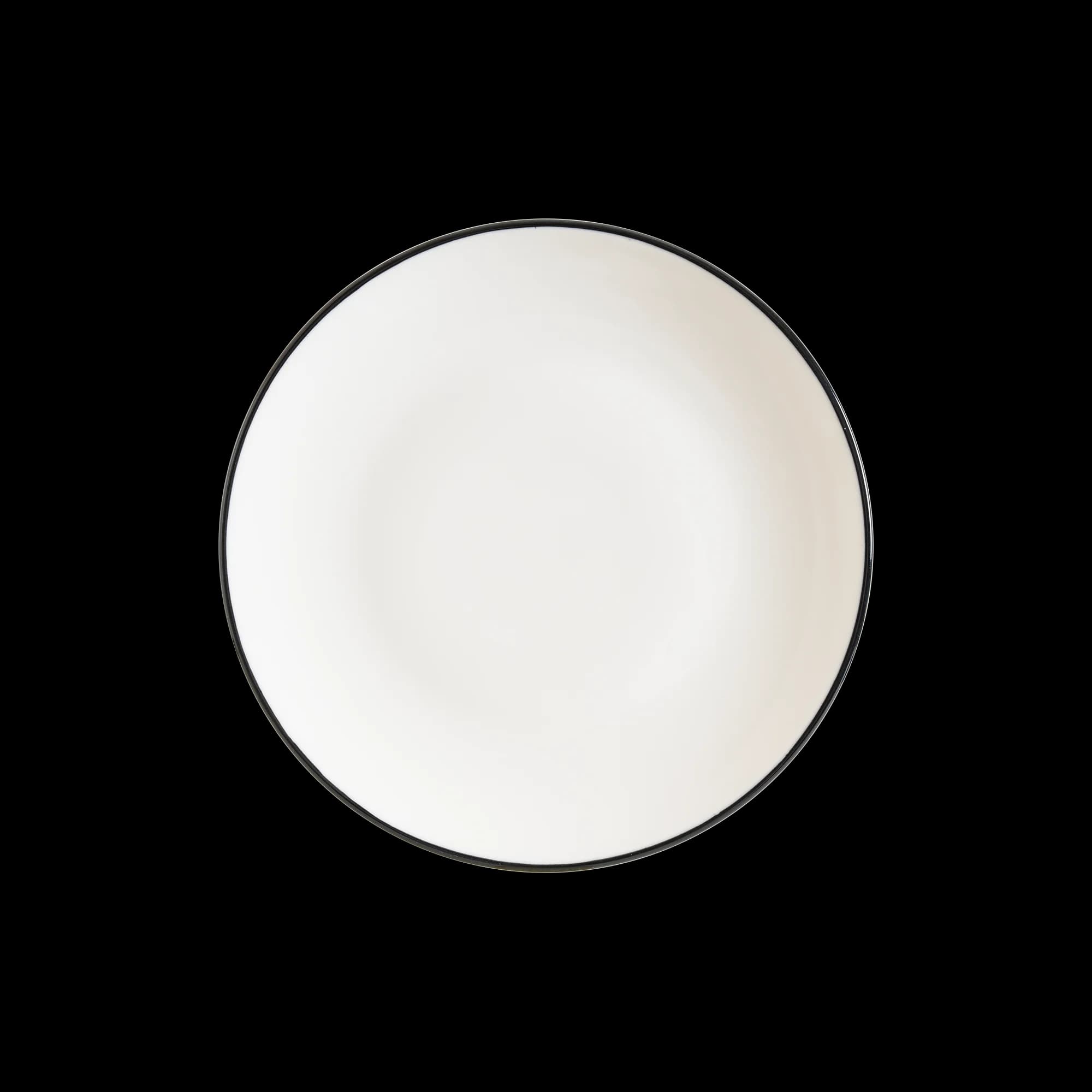 Linea Black Gourmet Flat Plate 15 cm