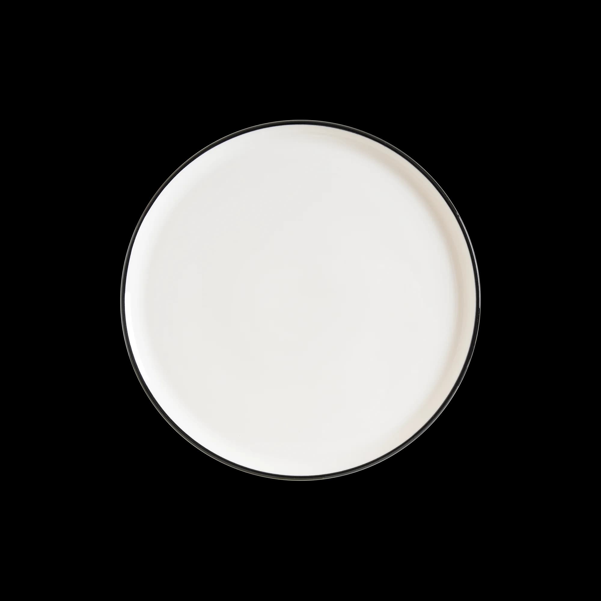 Linea Black Gourmet Flat Plate 32 cm