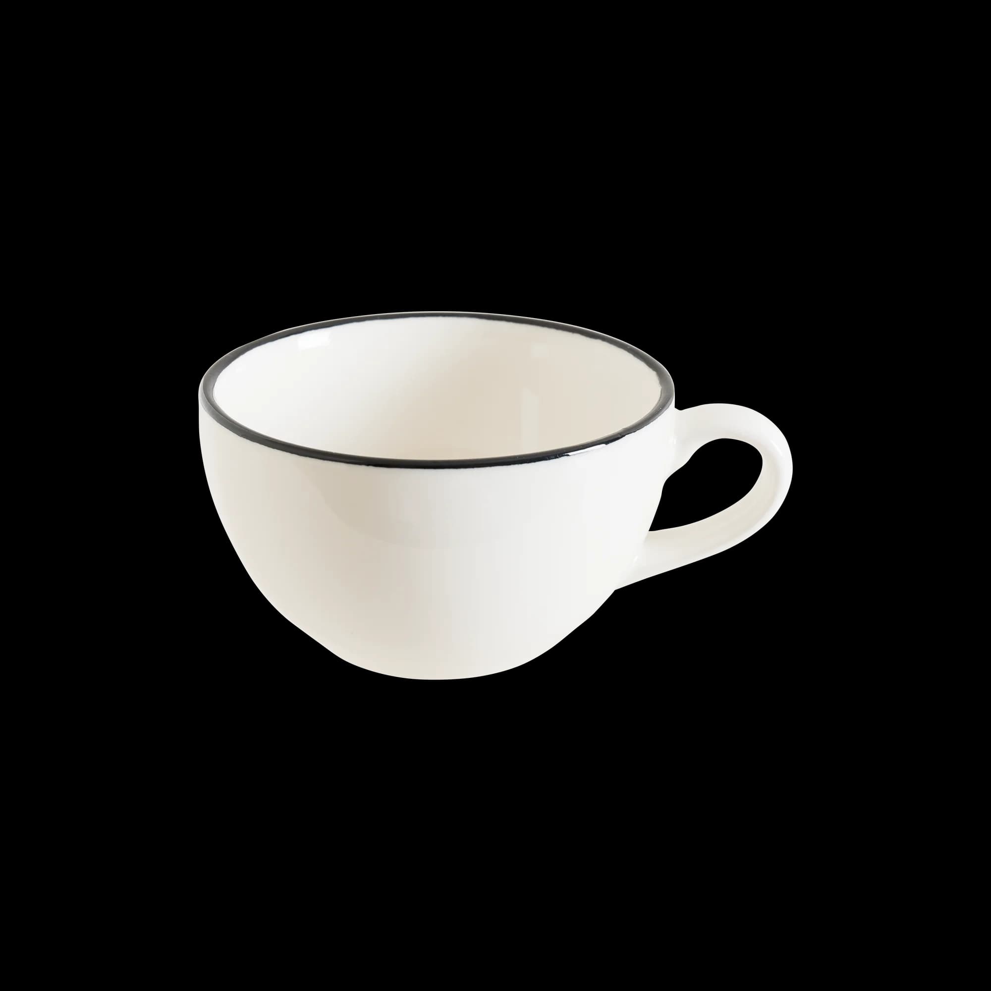 Linea Black Rita Coffee Cup 230 cc