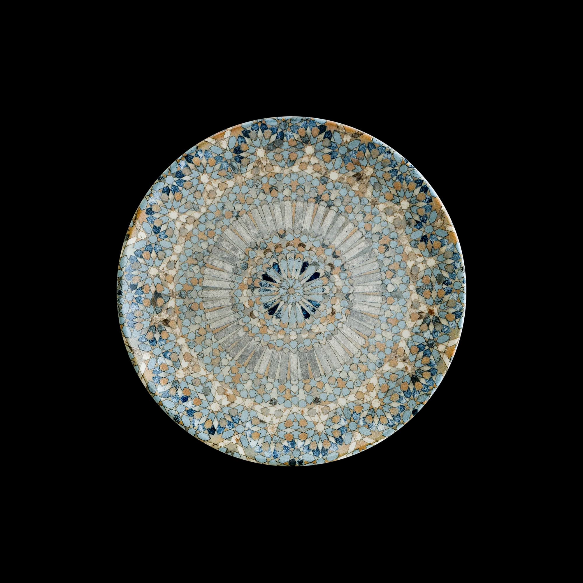 Luca Mosaic 19cm Flat Plate