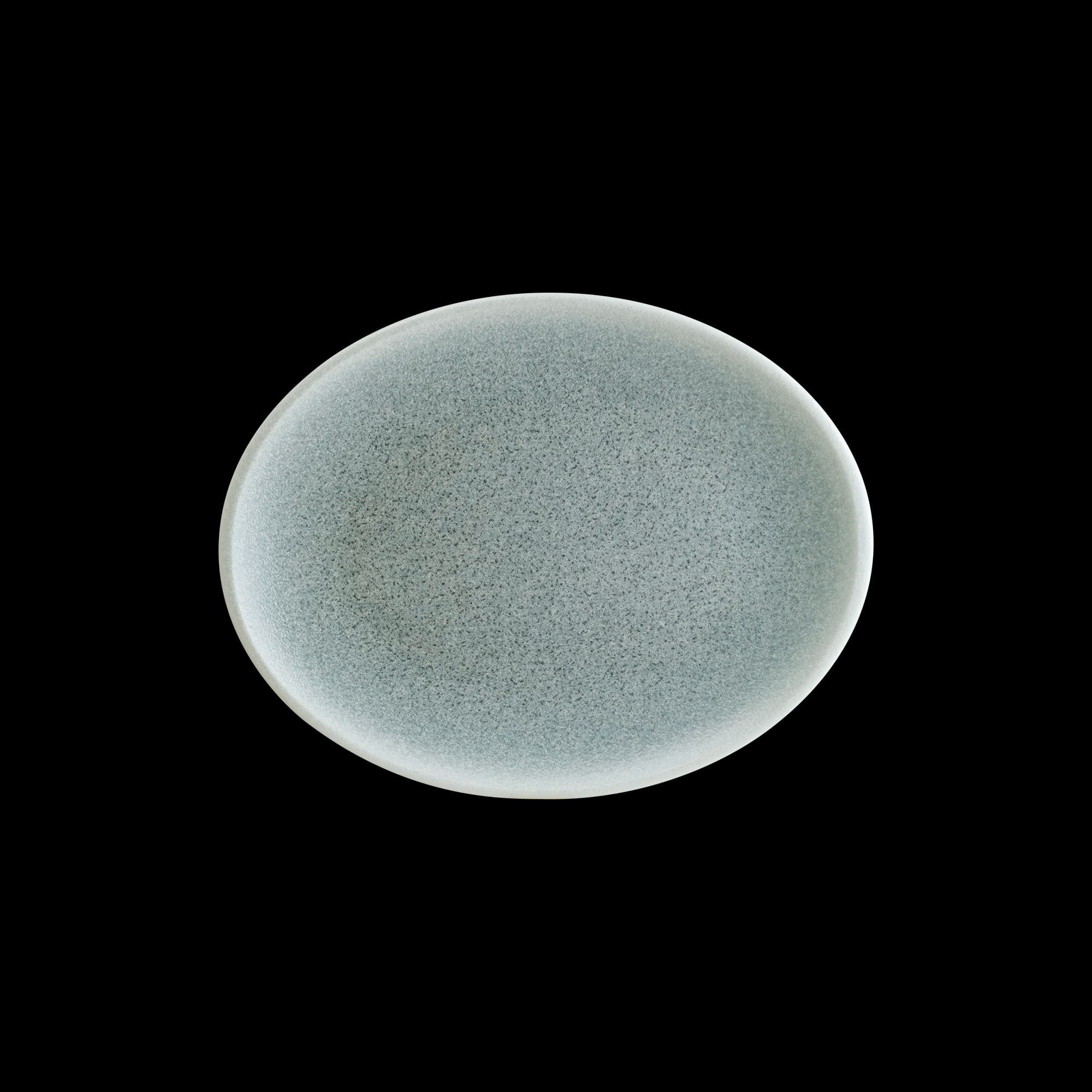 Luca Ocean Blue 25 cm Oval Plate