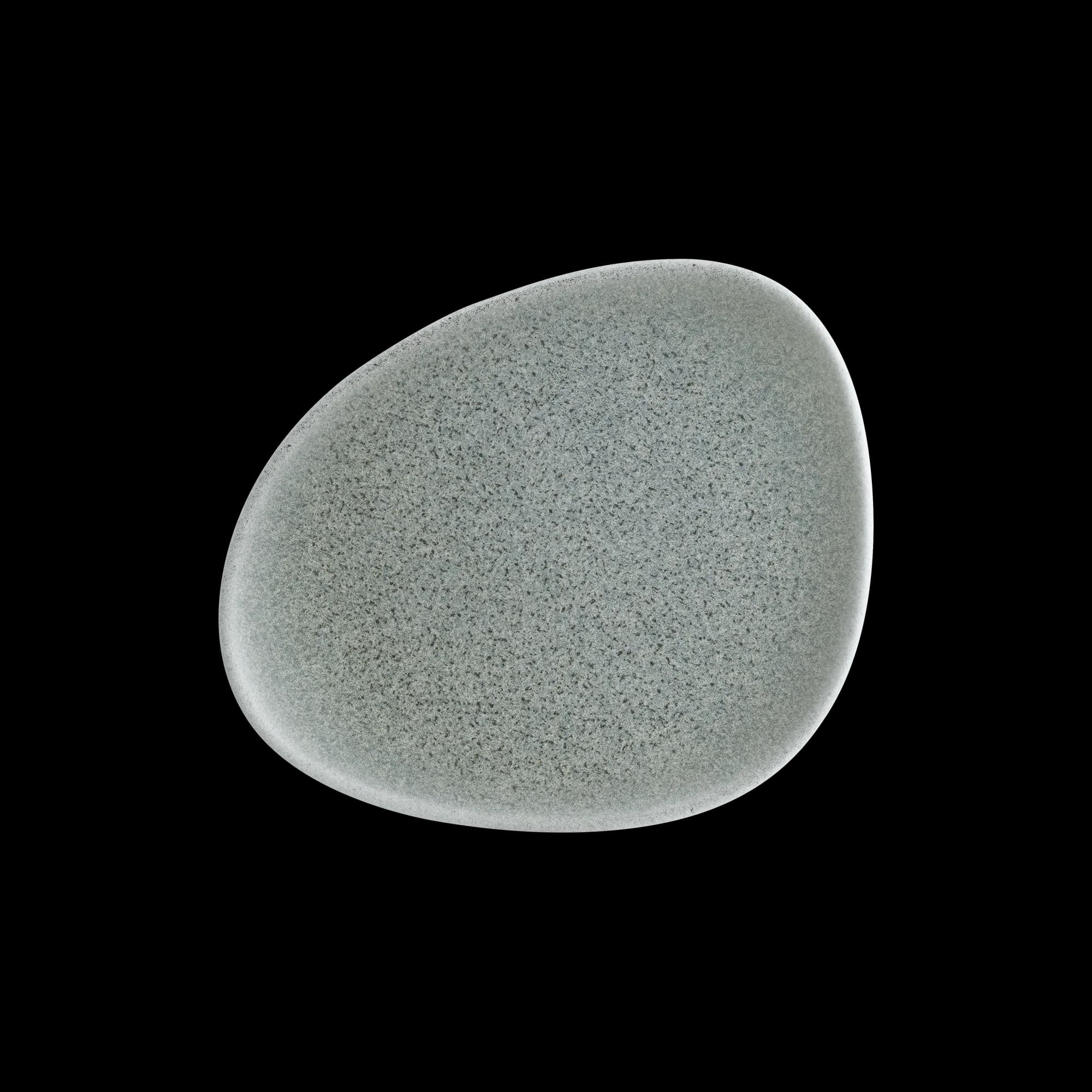 Luca Ocean Blue Vago Flat Plate 19 cm