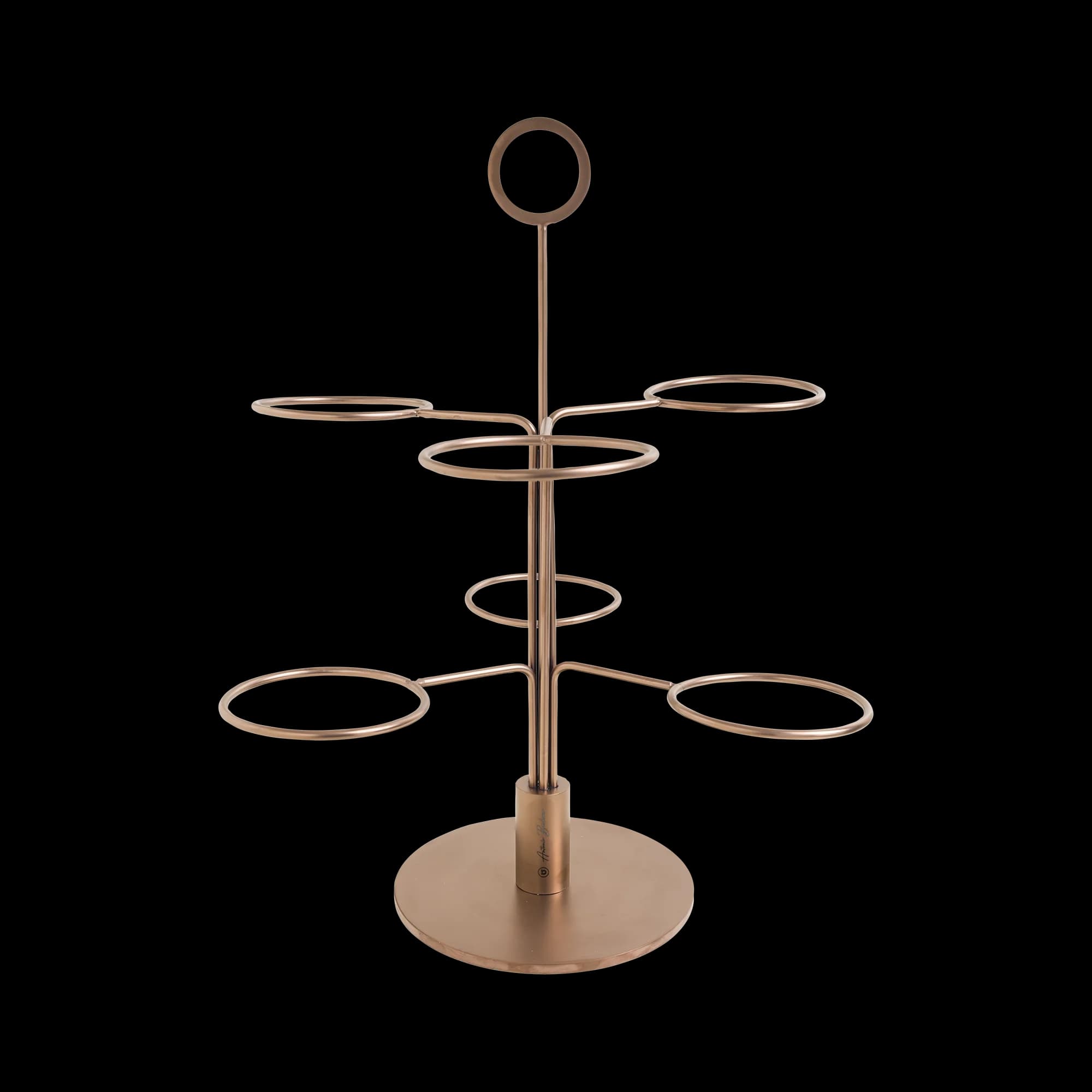 Matte Bronze Clair 6 Tier Serving Stand
