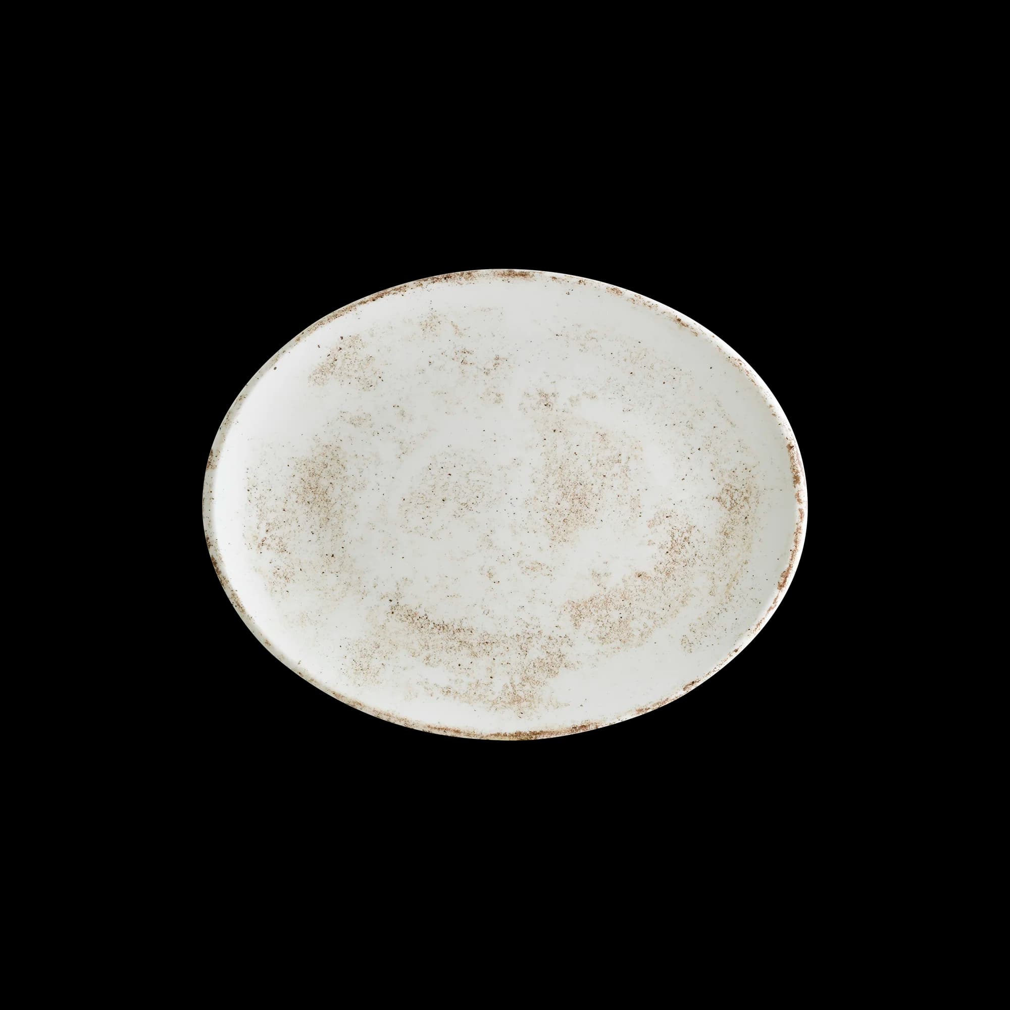 Nacrous Matt Moove Oval Plate 31*24 cm