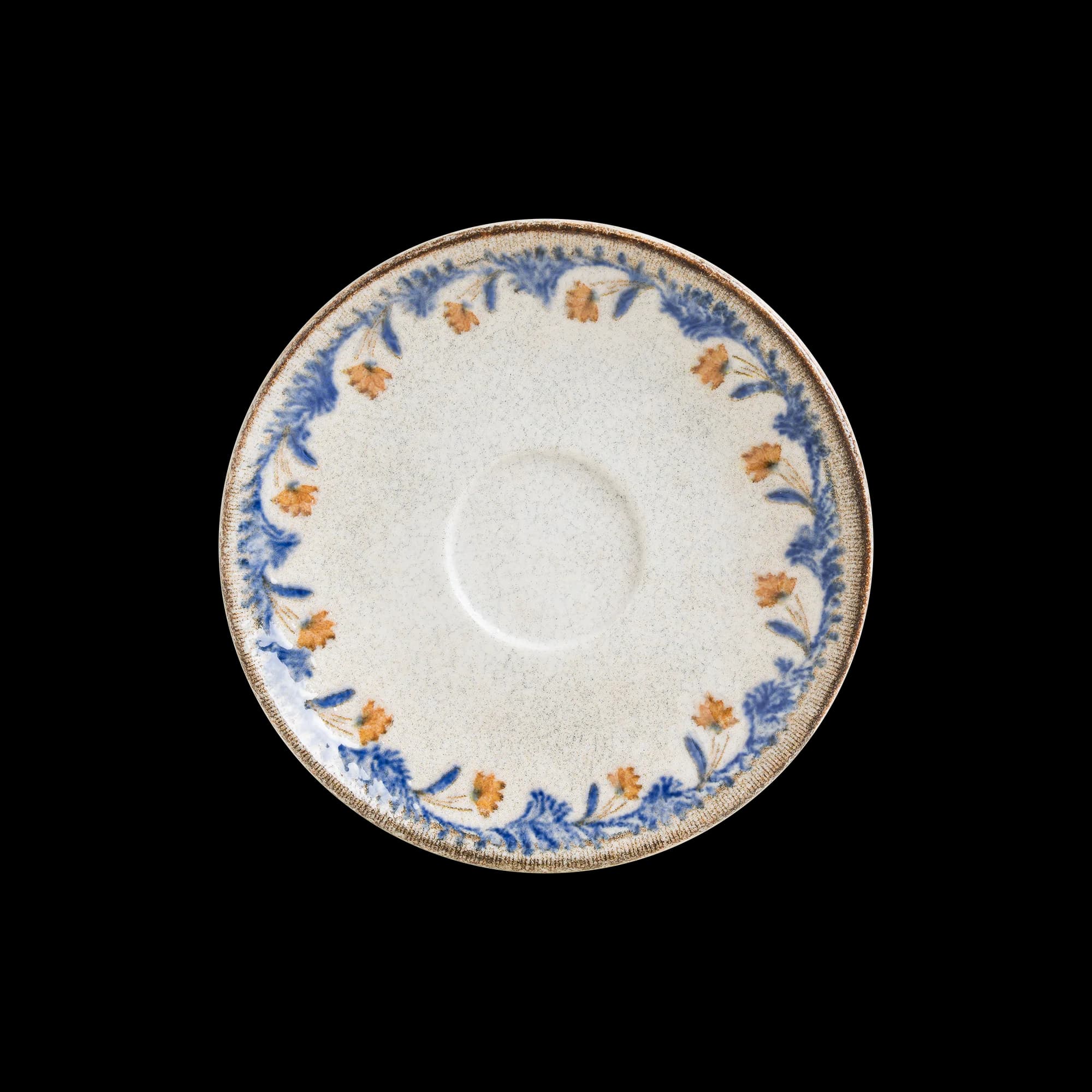 Retro Floral Gourmet Coffee Saucer 12 cm
