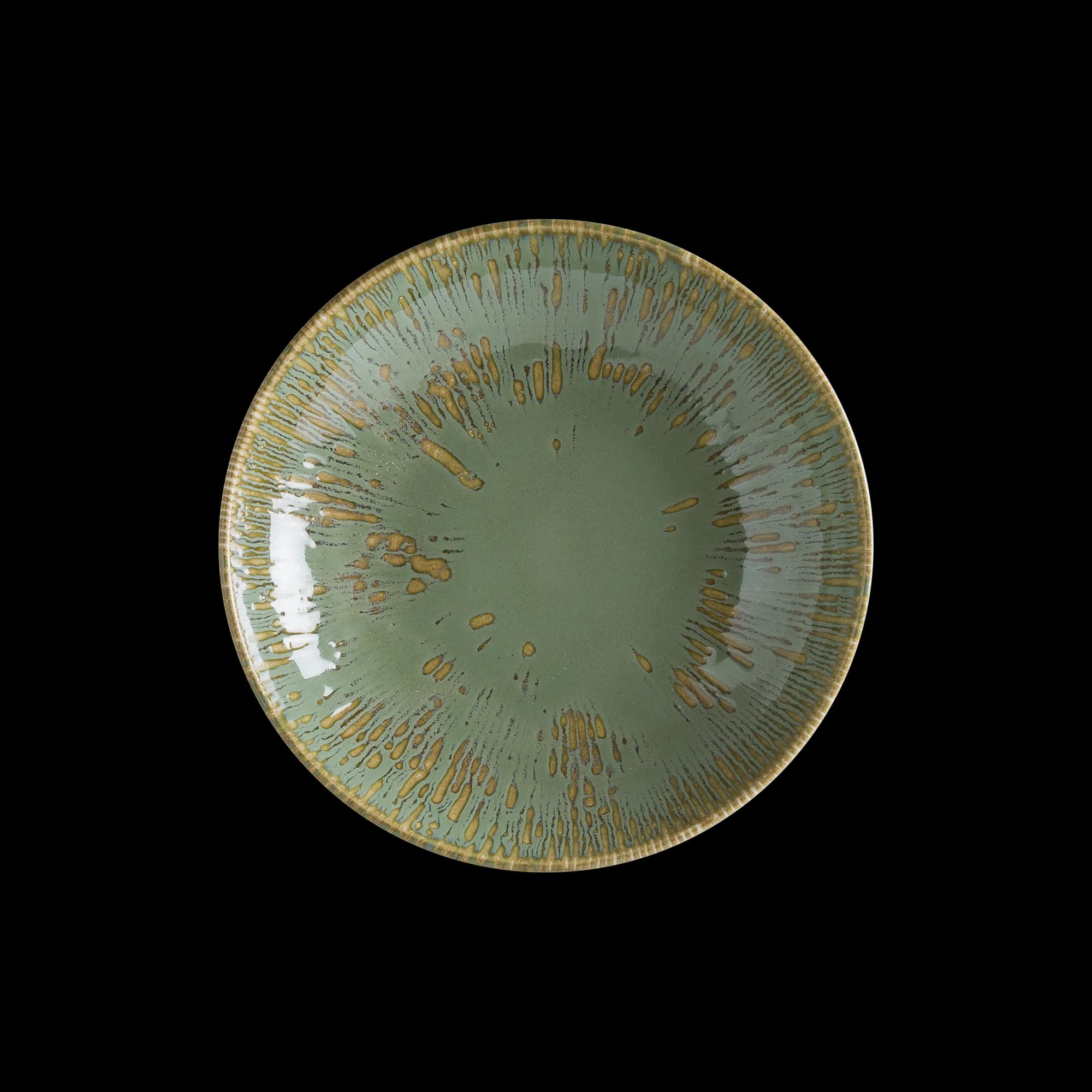 Sage Snell Bloom Deep Plate 23 cm 1000 cc