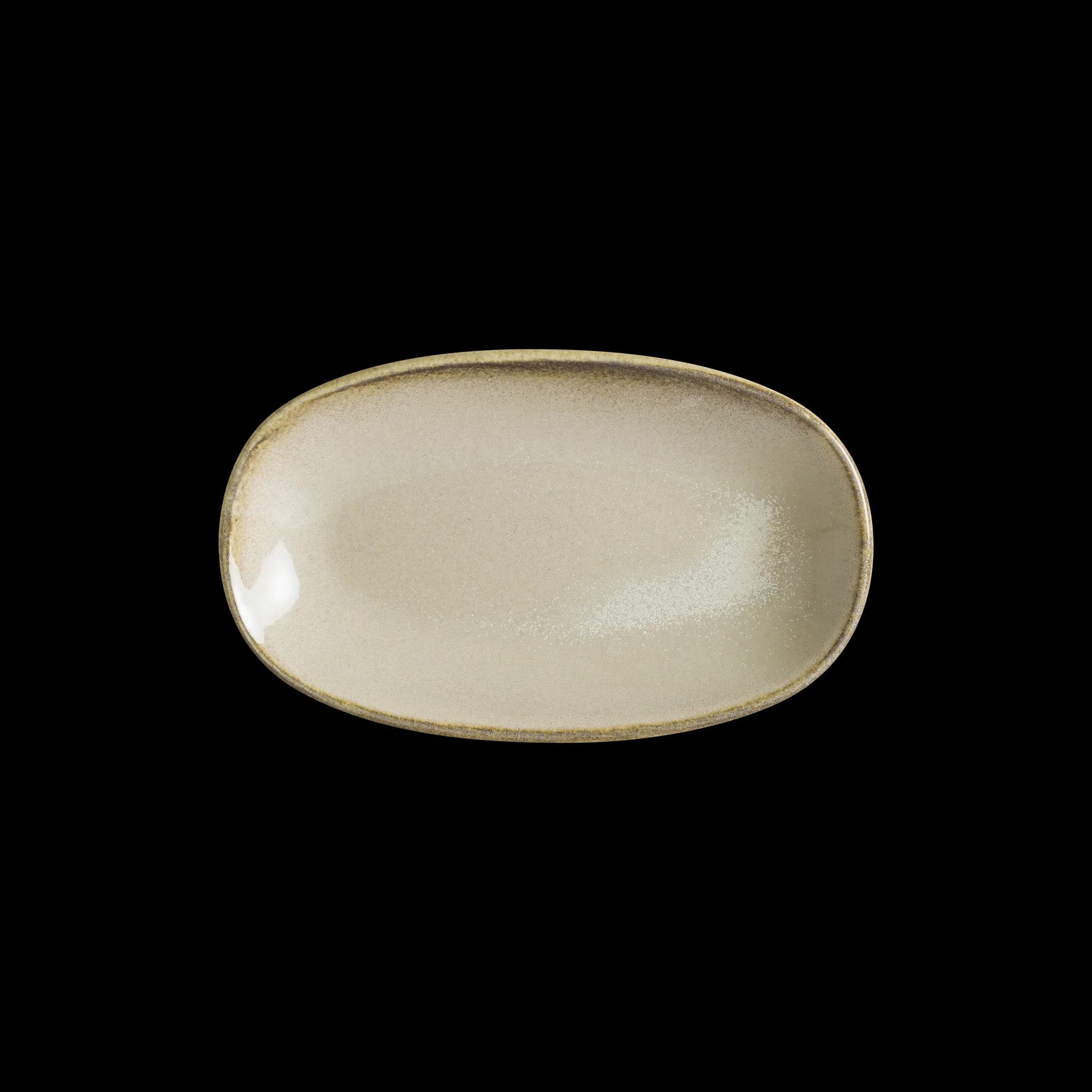 Sand Gourmet Oval Plate 15*8.5 cm  95 cc
