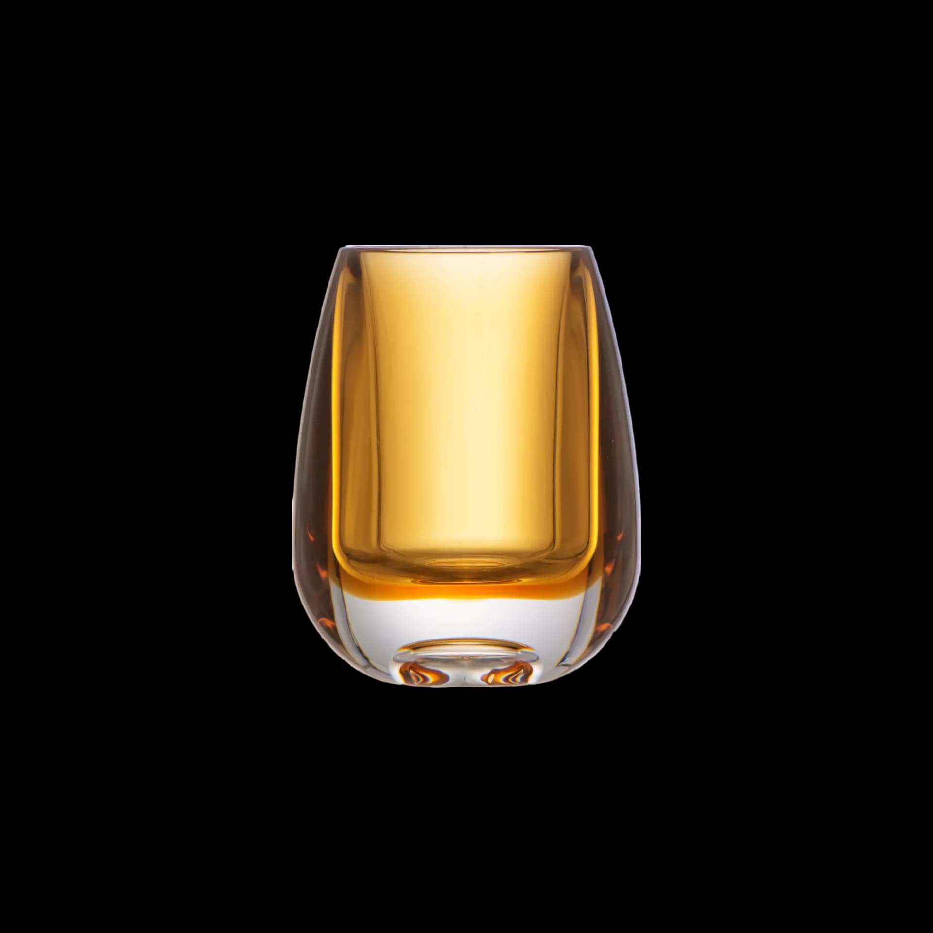 Vision 10 cm Vase Amber