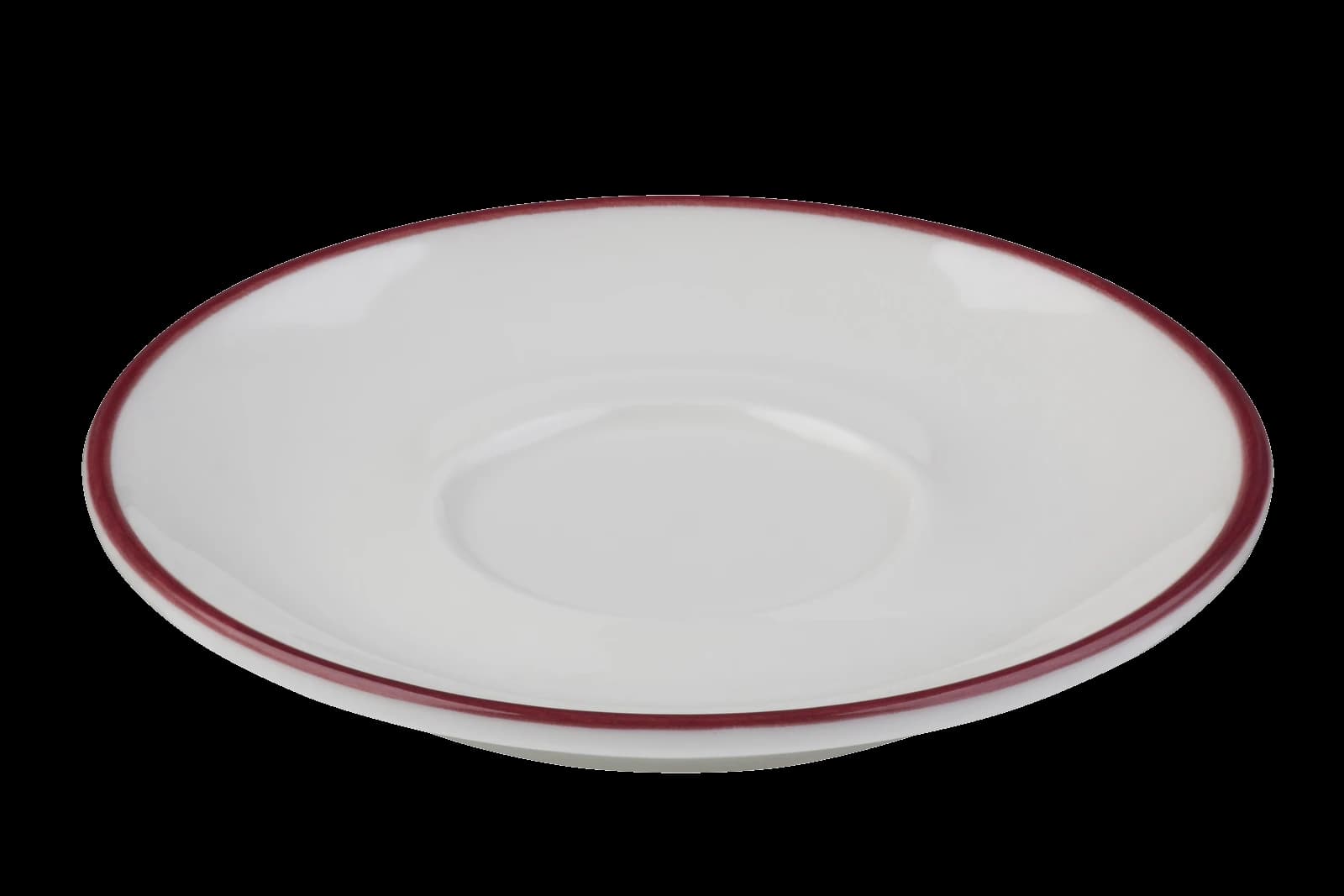 ID Fine Modest Maroon Lona Cup Tabağı 12 cm