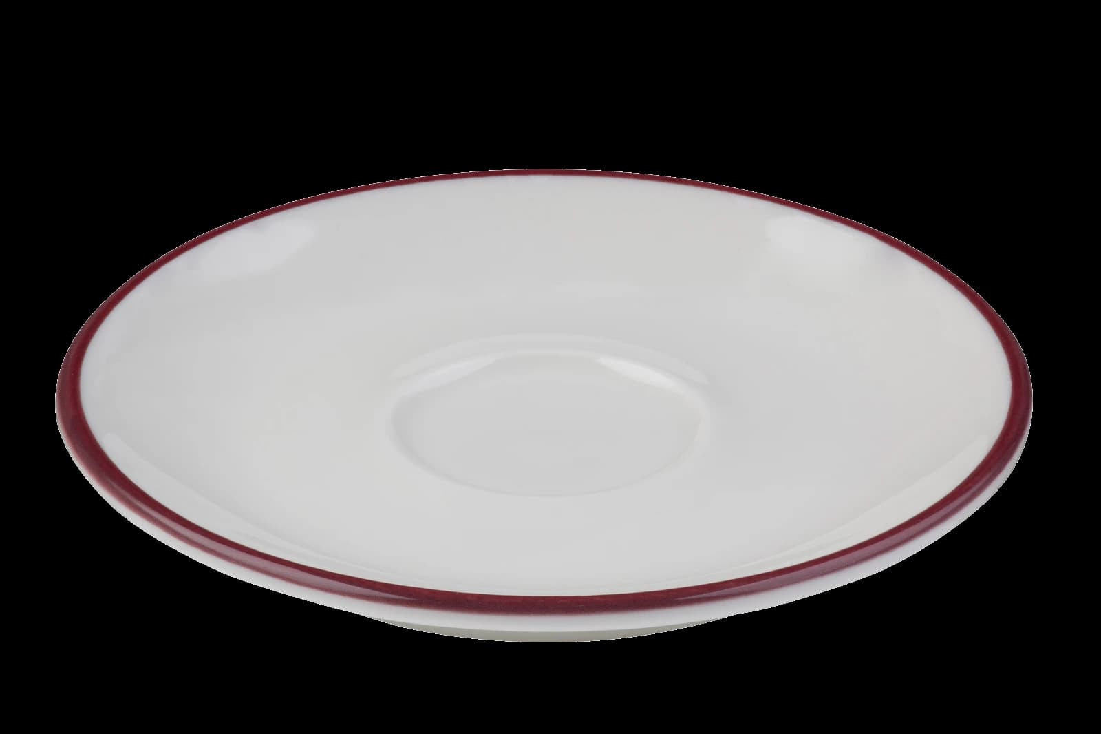 ID Fine Modest Maroon Lona Espresso Tabağı 12 cm