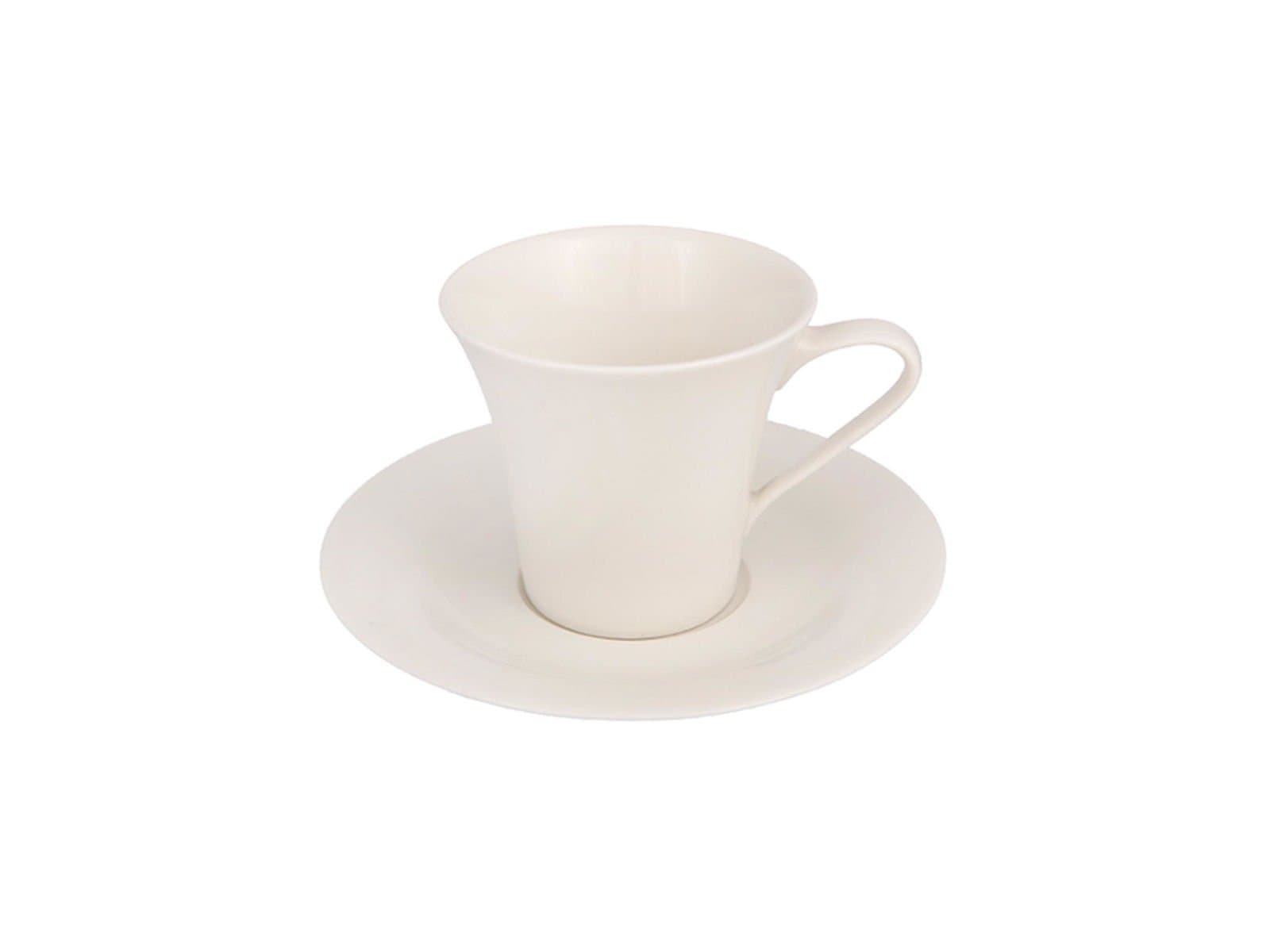 Porland Oasis Alumilite Saucer Tea Cup 190cc 6 Pieces