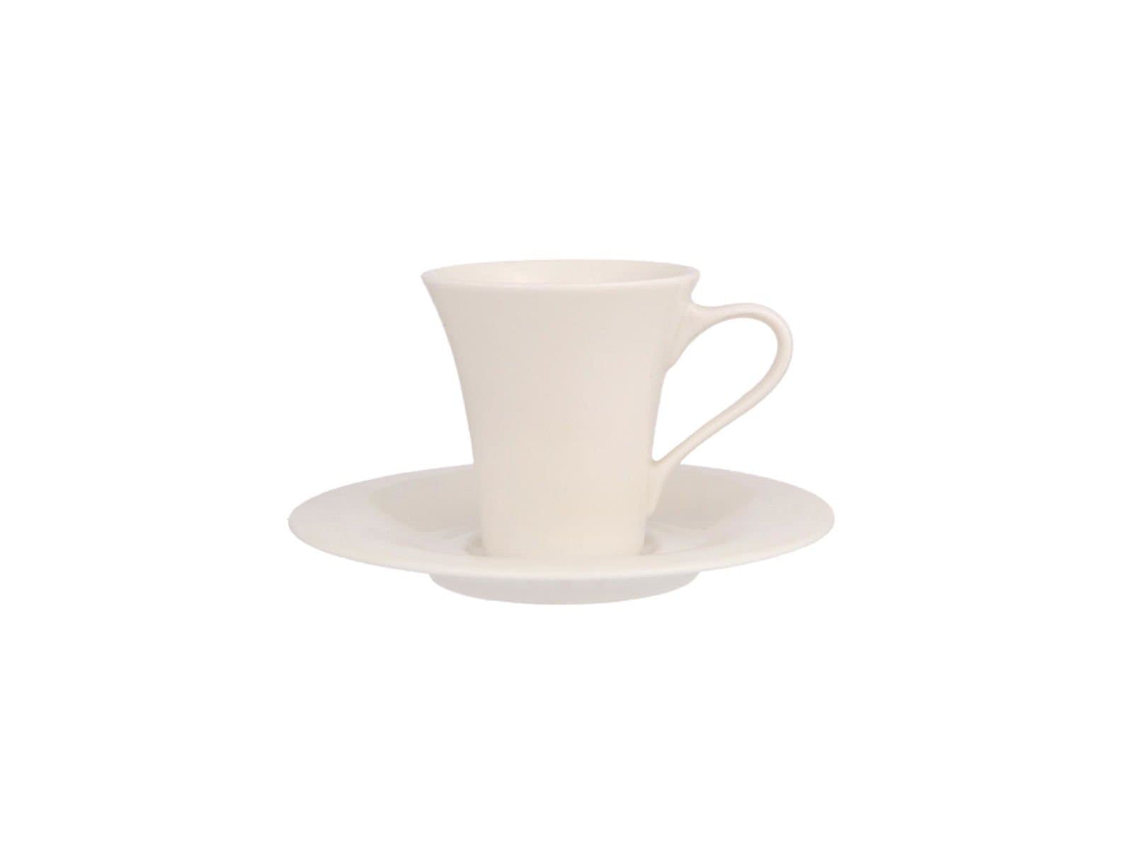 Porland Oasis Alumilite Coffee Cup with Saucer 60cc 6 Pieces