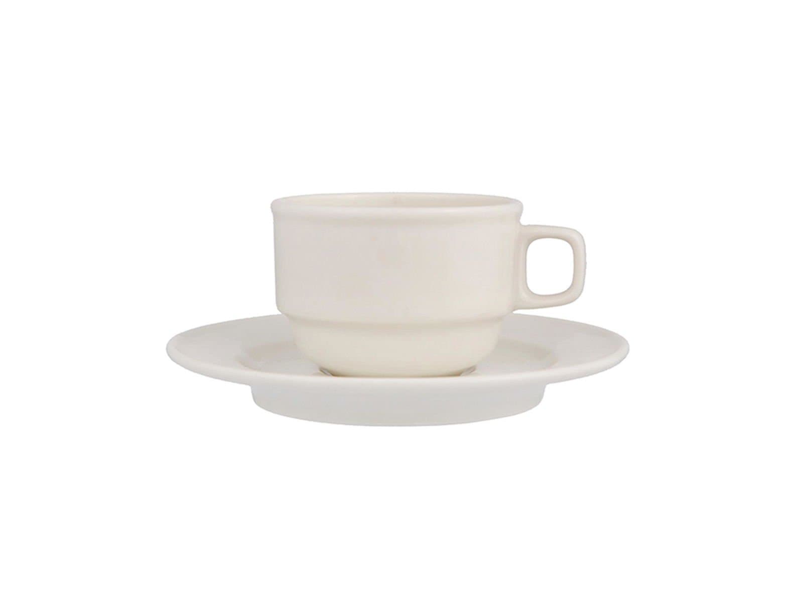 Porland Classic Coffee Cup with Saucer 75cc 12 Pieces