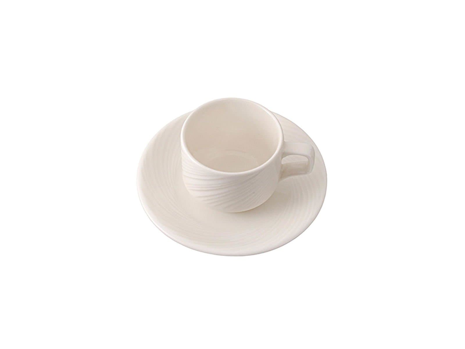 Porland Storm Alumilite Coffee Cup with Saucer 75cc 12 Pieces