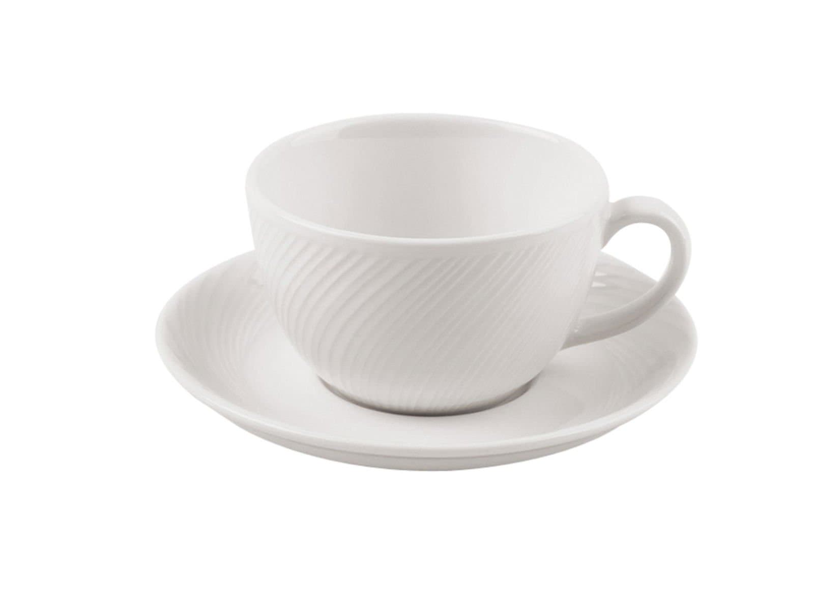 Porland Storm Alumilite Saucer Tea Cup 320cc 6 Pieces