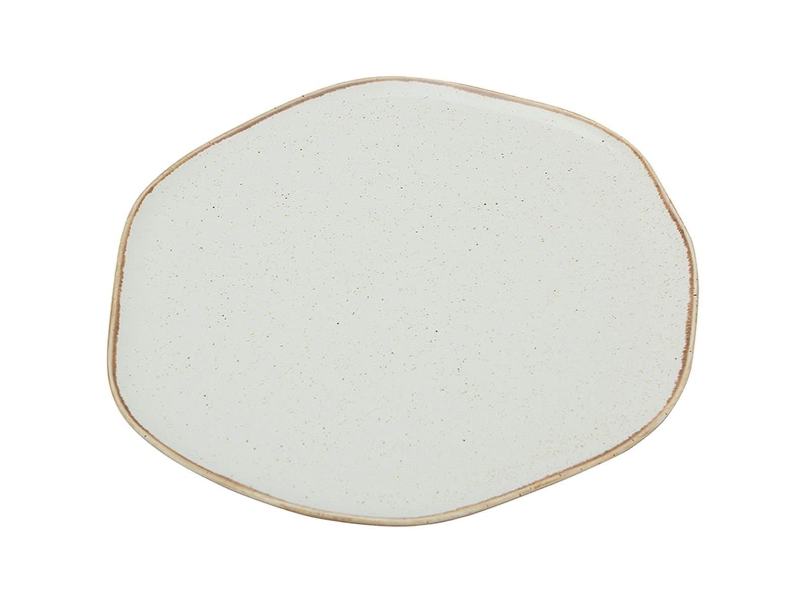 Porland Pure Seasons Beige Flat Plate 27cm 6 pieces