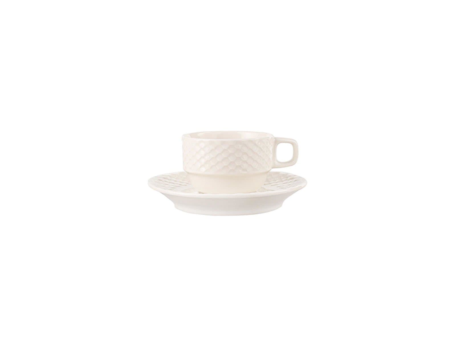 Porland Aqua Alumilite Coffee Cup with Saucer 75cc 12 pieces