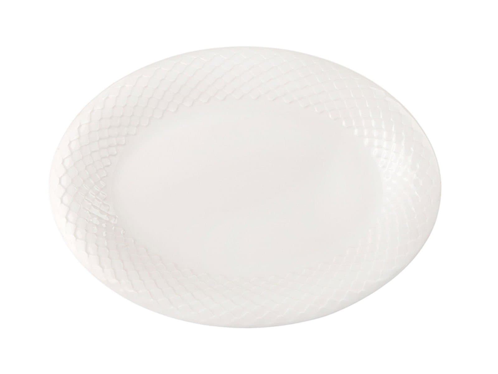 Porland Aqua Alumilite Boat Plate 34cm 6 pieces