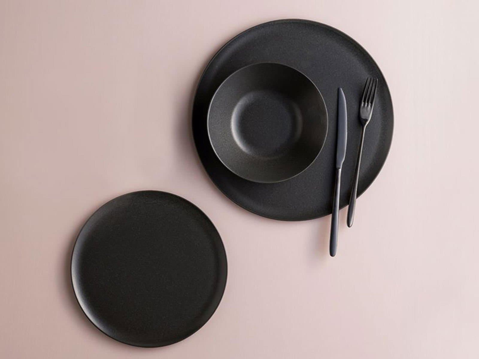 Porland Grazia Seasons Black 3 Piece Single Dining Set