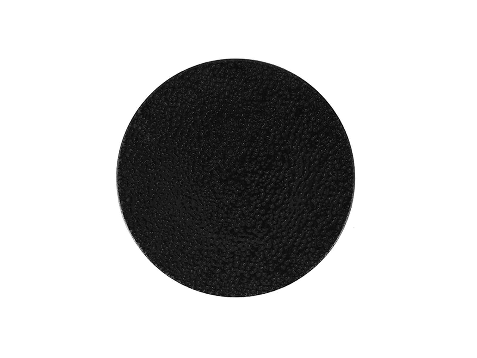 Porland Ethos Black Moss Flat Plate 17cm 6 pieces