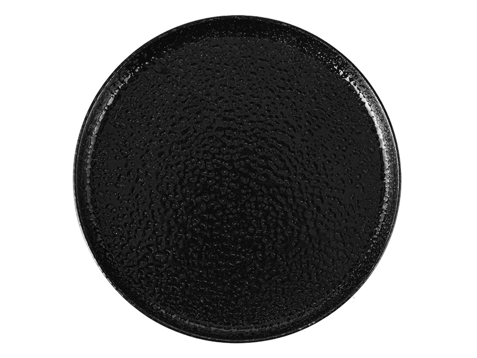 Porland Ethos Black Moss Flat Plate 31cm 6 pieces