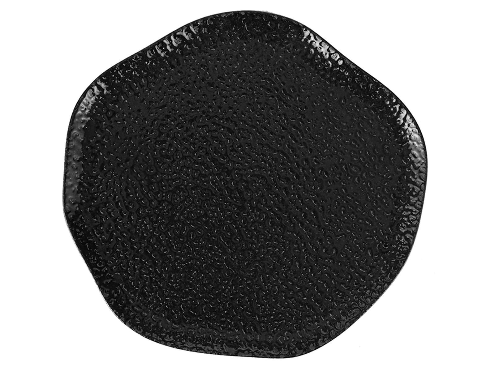 Porland Ethos Black Moss Flat Plate 33cm 2 pieces