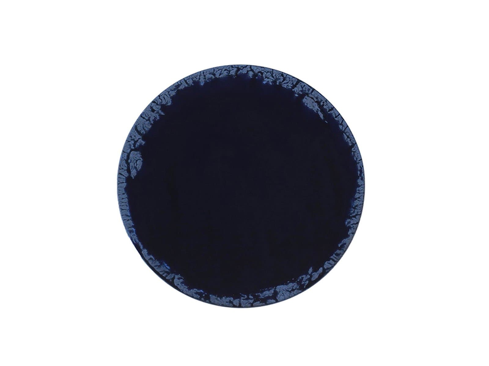 Porland Ethos Root Blue Flat Plate 17cm 6 pieces