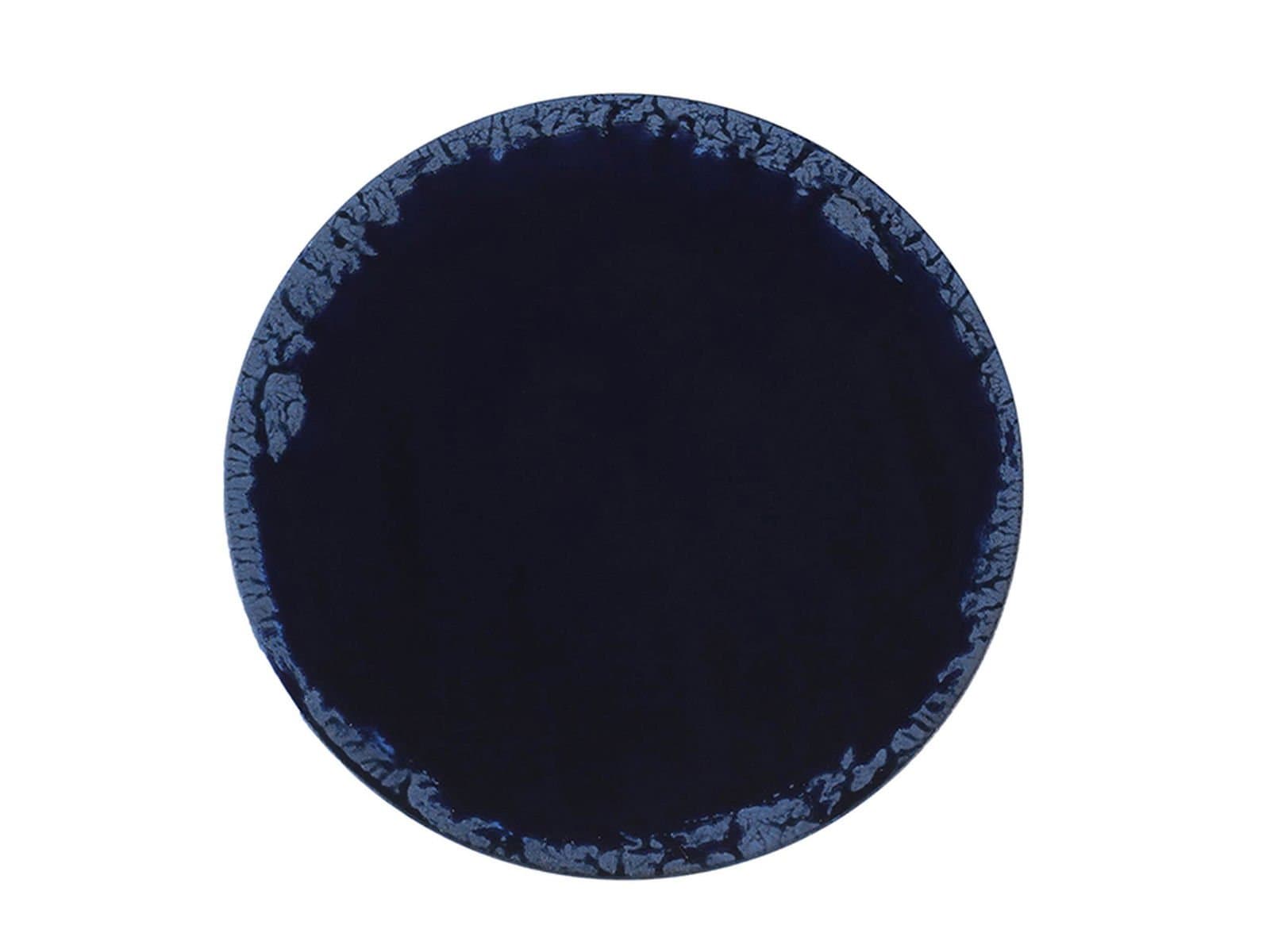 Porland Ethos Root Blue Flat Plate 31cm 6 pieces