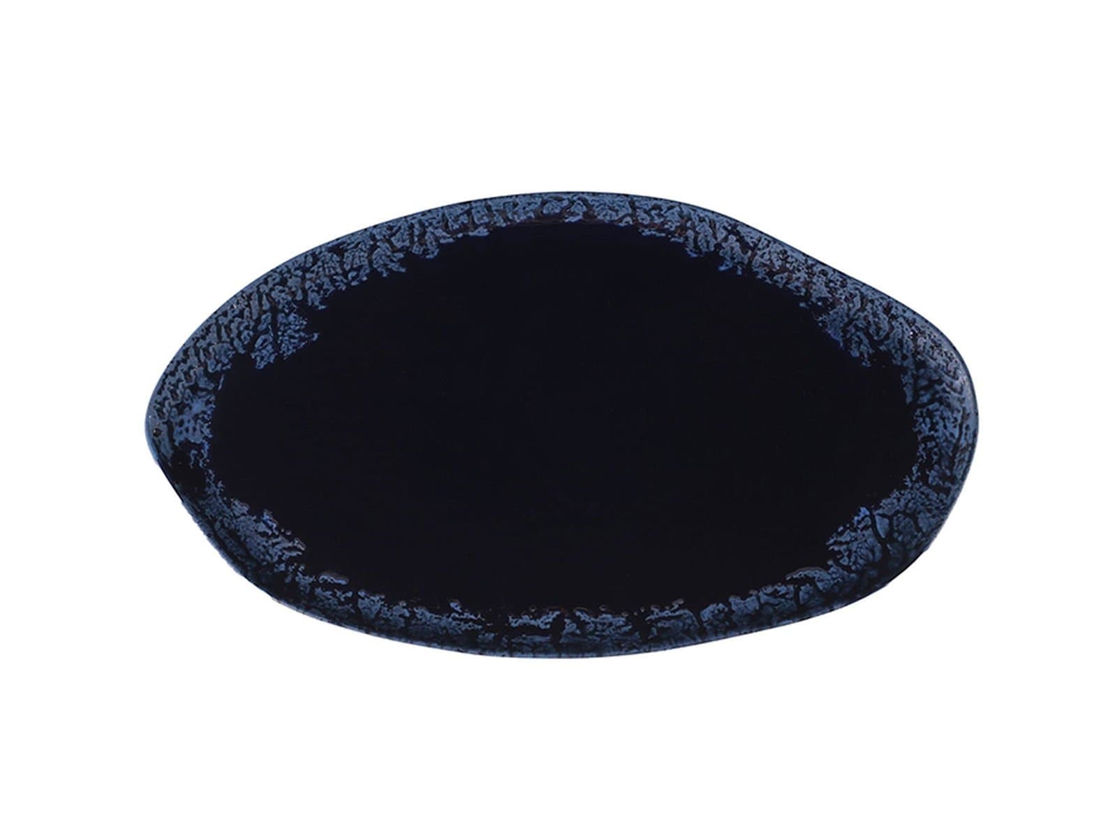 Porland Ethos Root Blue Boat Plate 31cm 6 pieces