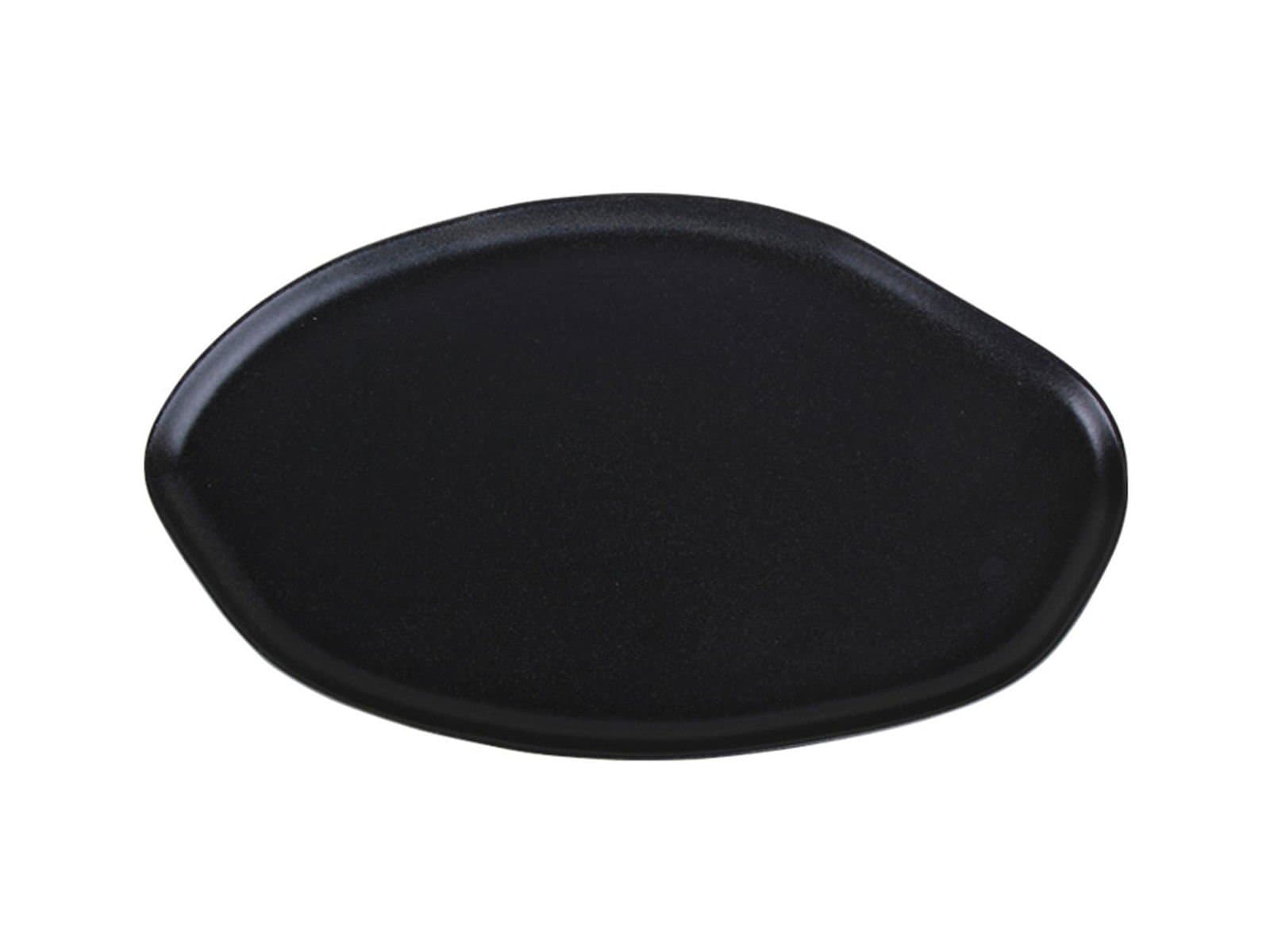 Porland Pure Seasons Black Boat Plate 27cm 2 pieces