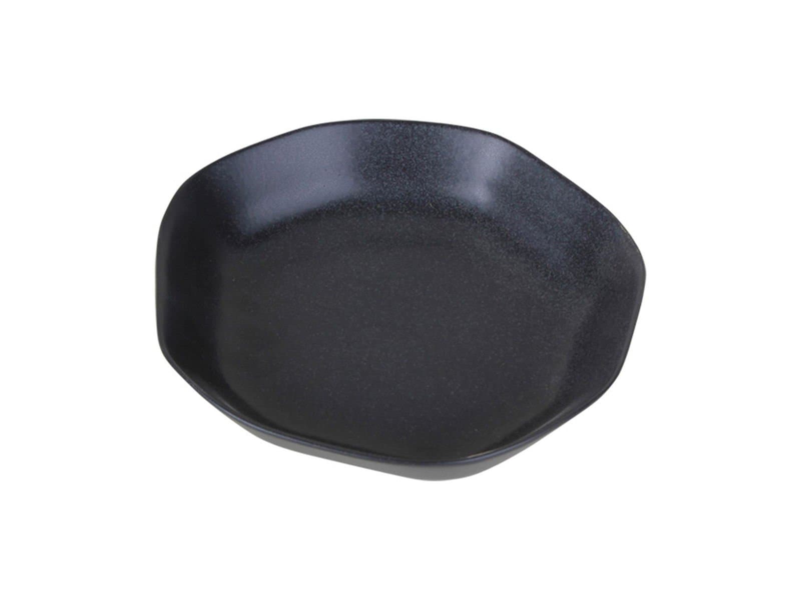 Porland Pure Seasons Black Deep Plate 21cm 6 pieces